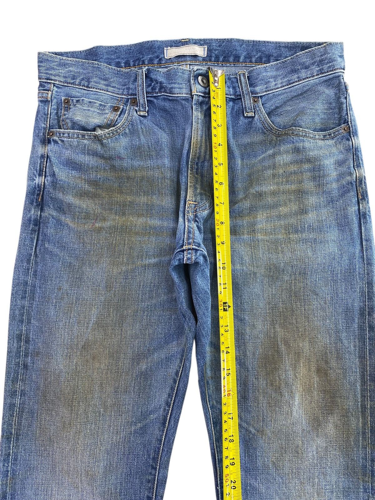 Uniqlo Uniqlo X Selvedge Rusty Wash Style Loose Jeans Size US 32 / EU 48 - 6 Thumbnail