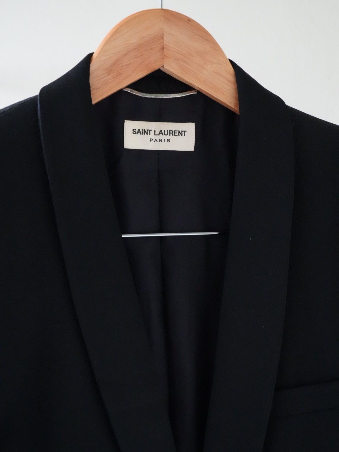 Saint Laurent Paris FW13 le smoking Saint Laurent Black Blazer Size US M / EU 48-50 / 2 - 3 Thumbnail