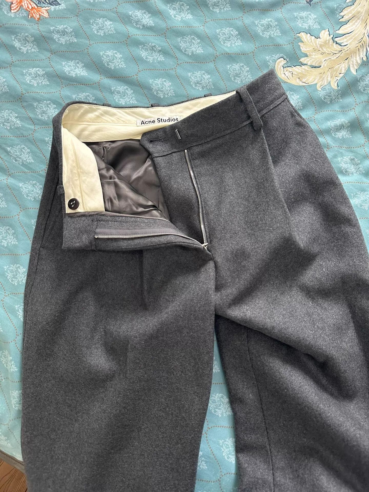 Acne Studios Acne Wool Chino 9/10 Waist 64 Length 90 Size US 32 / EU 48 - 2 Thumbnail