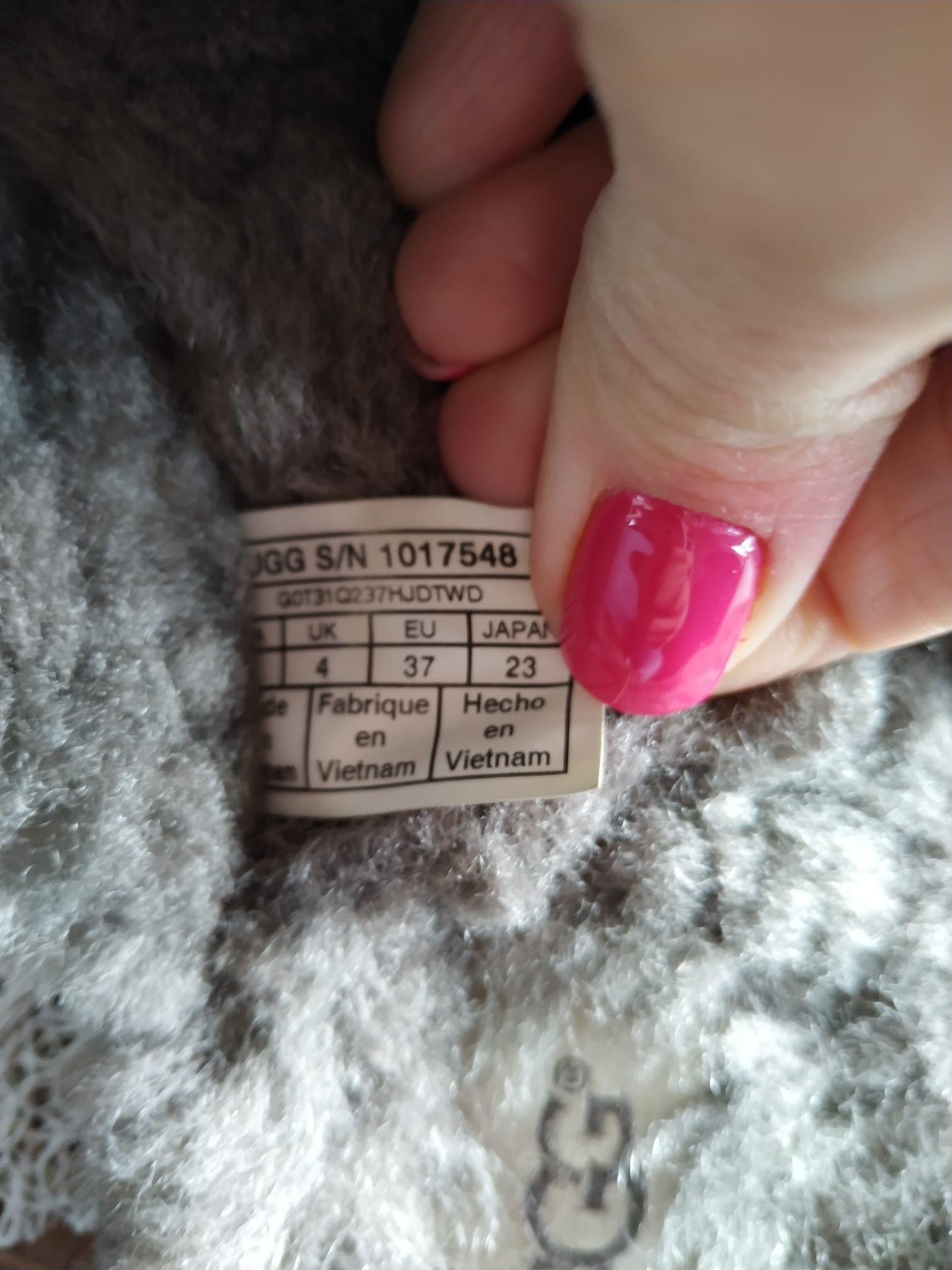Ugg UGG slippers W Abela, 37 size Size US 7 / IT 37 - 3 Thumbnail