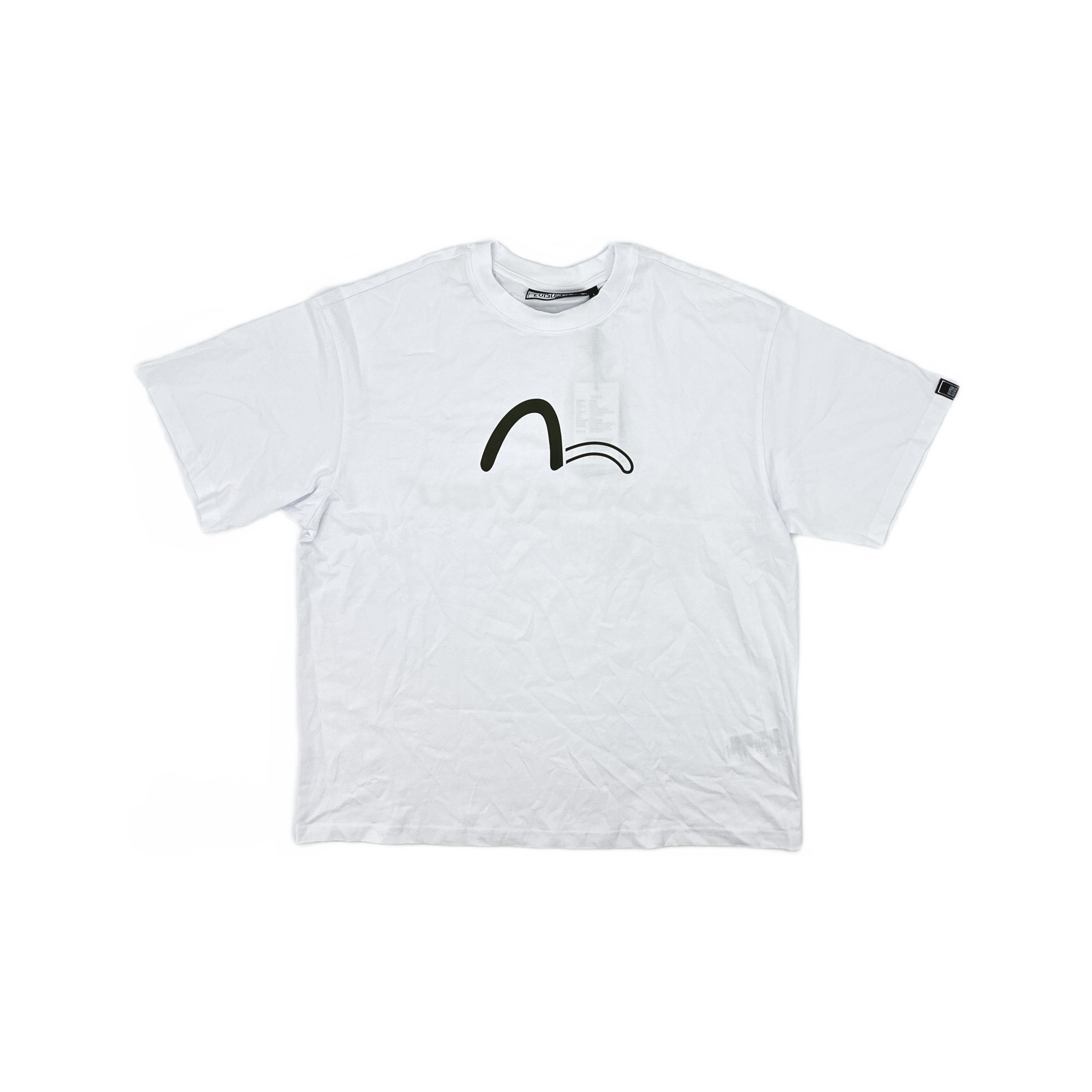 Evisu × Palace Palace x Evisu Seagull t-shirt FW21 Egret | Grailed