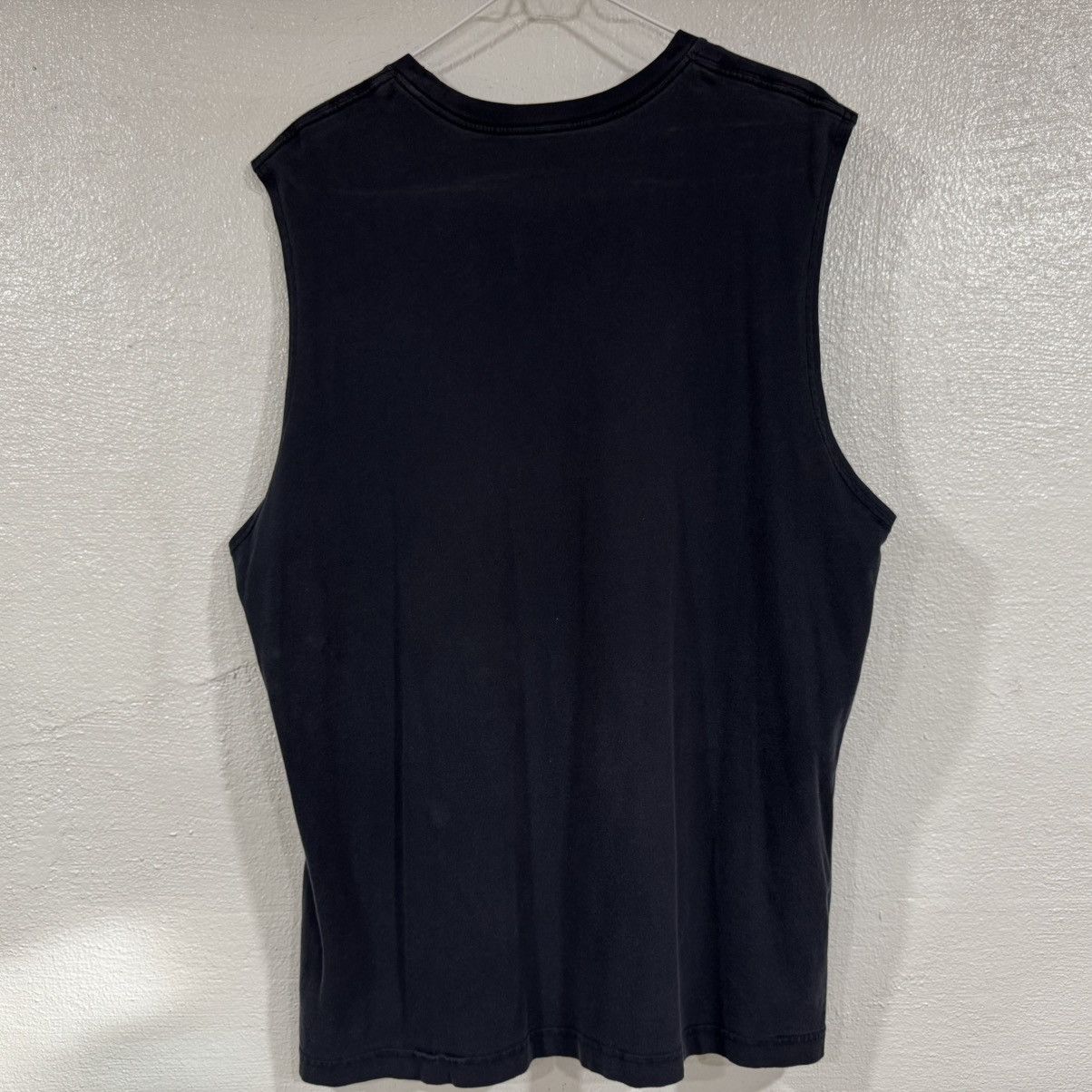 Nike Nike Sleeveless Shirt Embroidered Check Swoosh XL Black Nike Size US XL / EU 56 / 4 - 8 Thumbnail