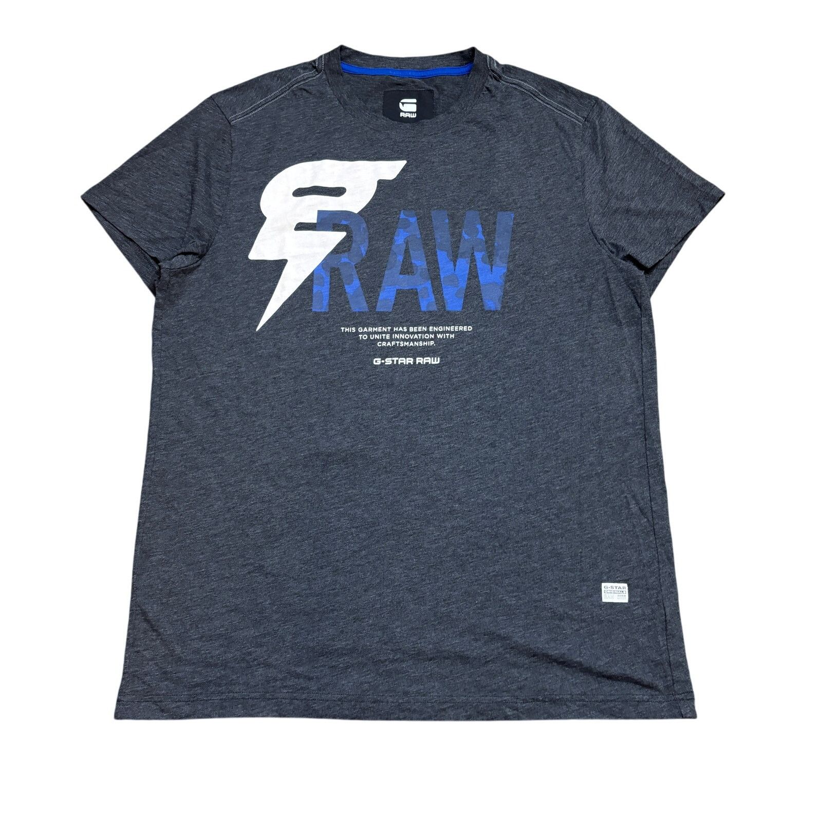 G-Star G Star Raw Qulade R T Short Sleeve Regular Fit T Shirt XL Size US XL / EU 56 / 4 - 1 Thumbnail
