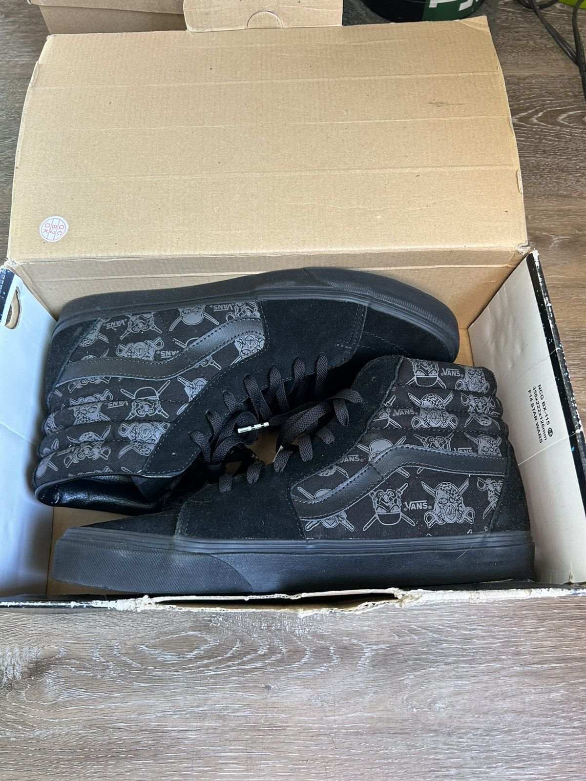 Star Wars X Vans Sk8-hi Dark Side