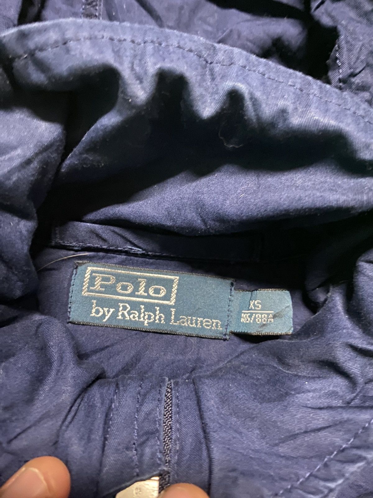 Polo Ralph Lauren × Vintage Polo Ralph Lauren Zipper Packable Hoodie Size US S / EU 44-46 / 1 - 4 Thumbnail