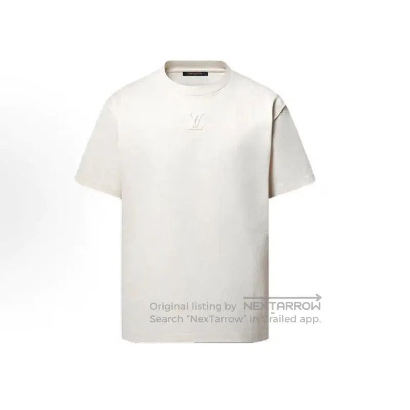 Louis Vuitton Louis Vuitton Men's White Cotton T-Shirt . Size US L / EU 52-54 / 3 - 1 Thumbnail