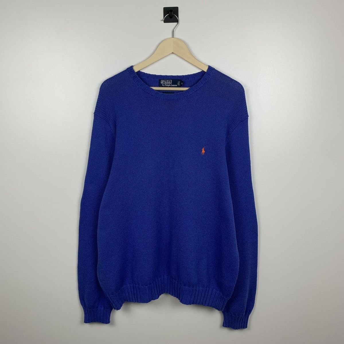Polo Ralph Lauren Vintage Polo Ralph Lauren Heavyweight Knit Sweater Y2K Size US XL / EU 56 / 4 - 1 Thumbnail