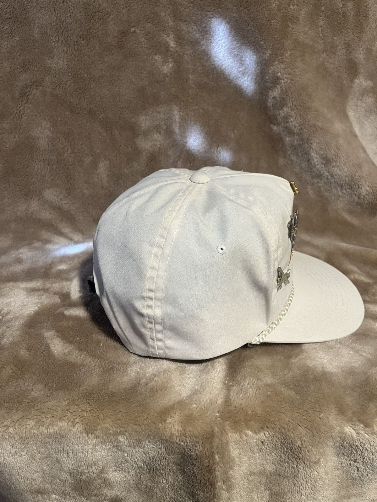 Fruit Of The Loom Vintage 90’s Strega Air and space museum, Air races Pin Hat Size ONE SIZE - 7 Thumbnail