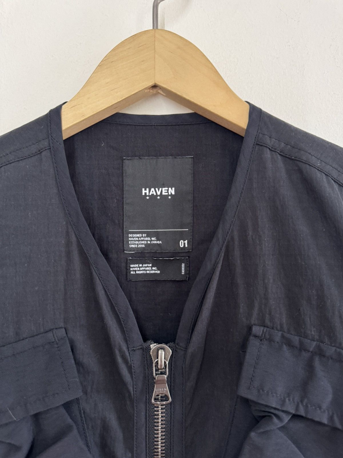Haven HAVEN Multi-Pocket Utility Jacket Black Made in Japan Size 1 Size US S / EU 44-46 / 1 - 3 Thumbnail