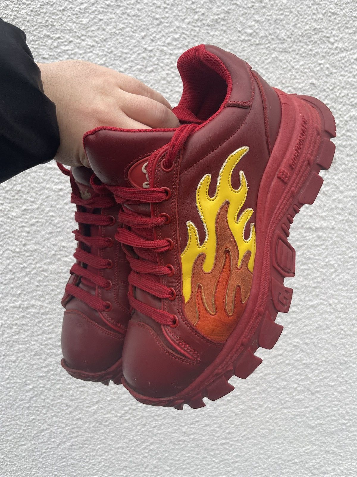 Other Gordon Jack platform alternative rave shoes flame Size US 10 / IT 40 - 4 Thumbnail