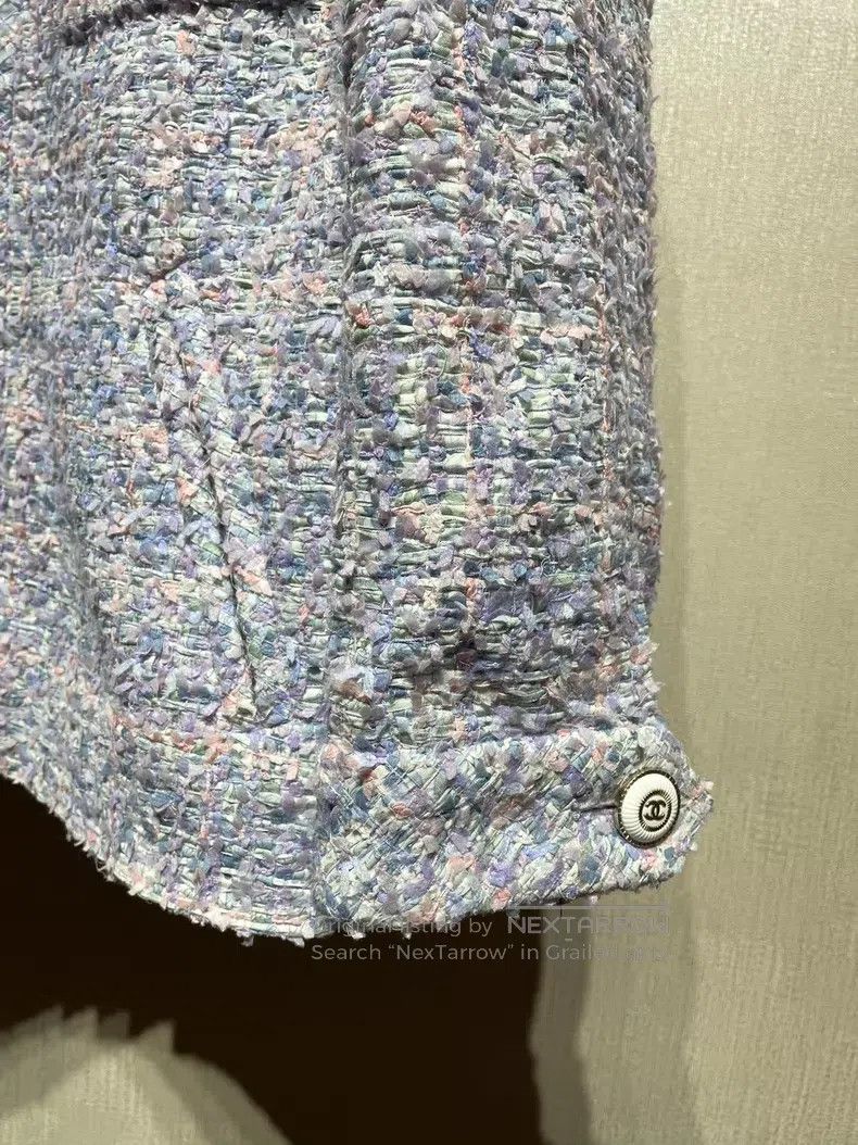 Chanel Chanel Lavender purple coat Size XXS / US 00 / IT 34 - 3 Thumbnail