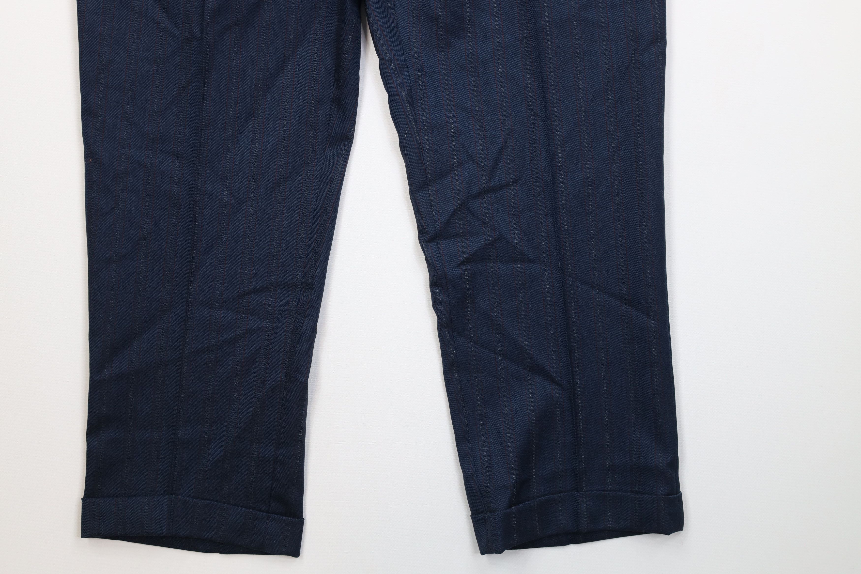Vintage Vintage 60s 70s Streetwear Blend Striped Chino Pants USA Size US 36 / EU 52 - 5 Thumbnail
