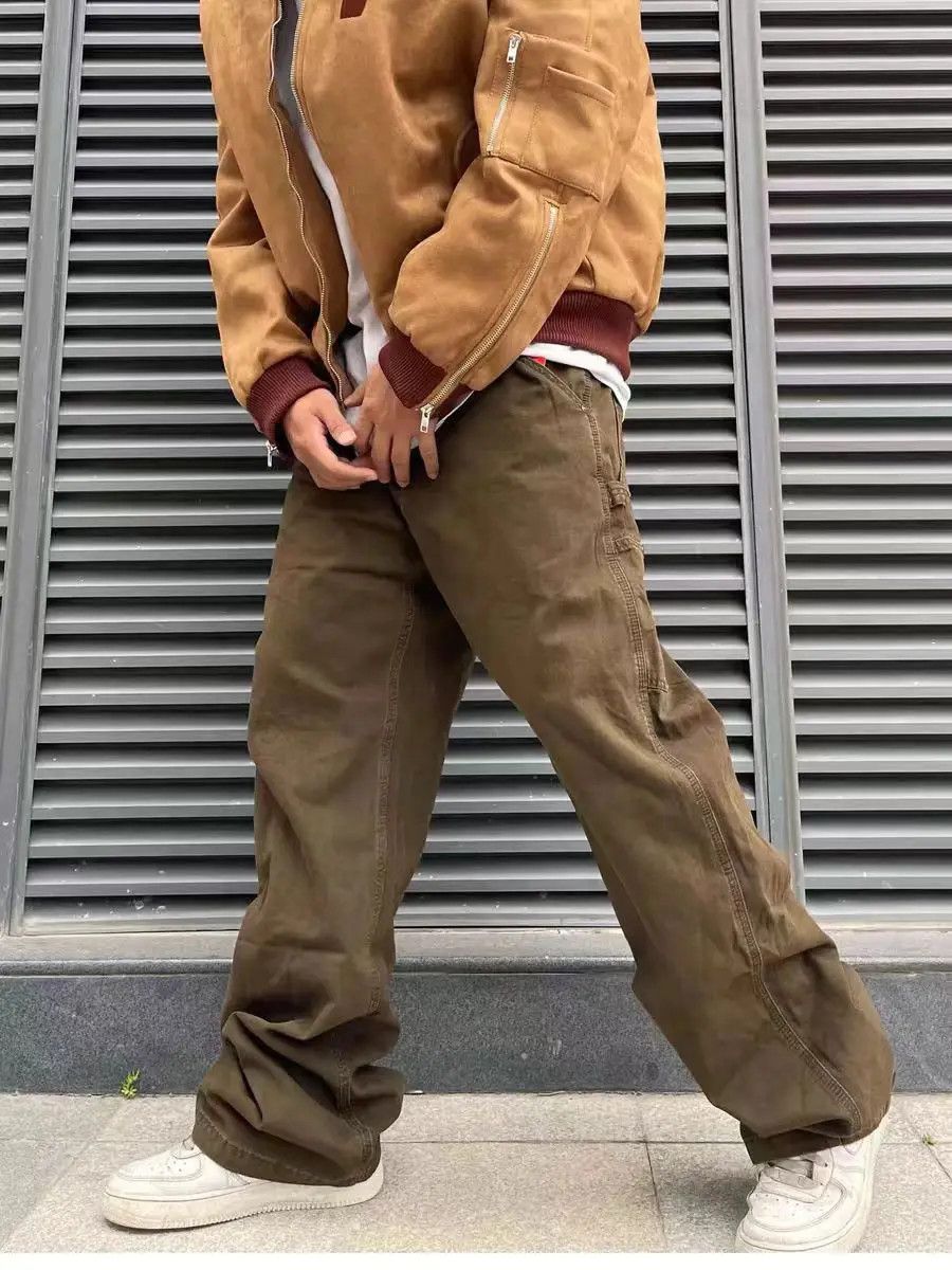 Japanese Brand × Jean Street Hip Hop Vintage Loose Casual Pants Size US 30 / EU 46 - 2 Thumbnail