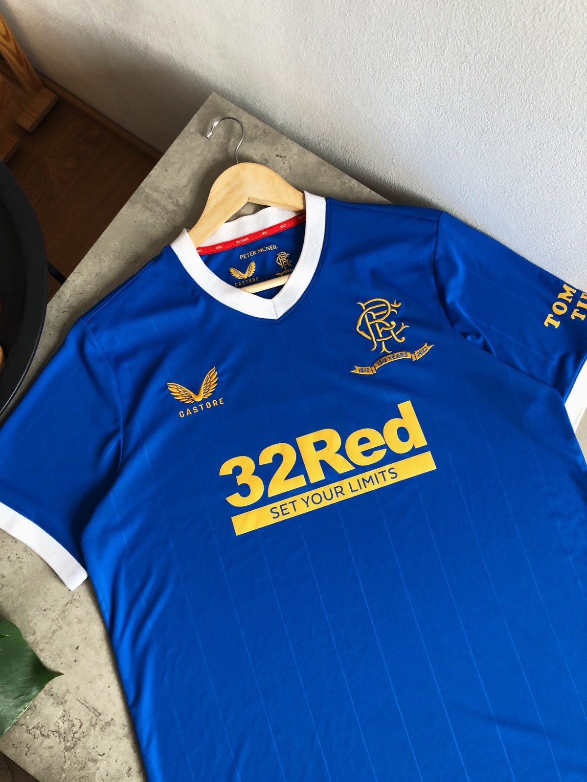 Other Castore Glasgow Rangers 2021 2022 home soccer jersey Size US XL / EU 56 / 4 - 2 Thumbnail