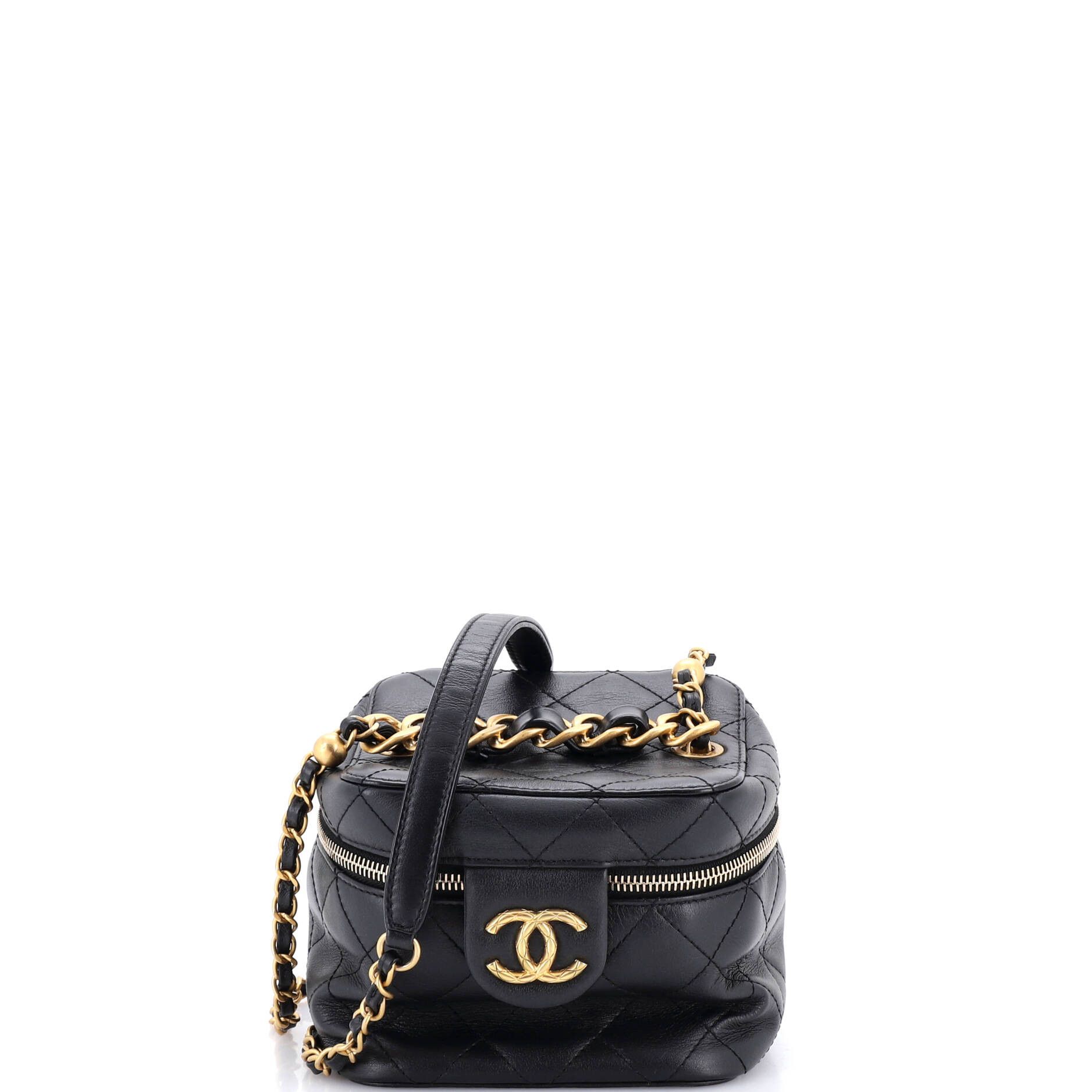 Chanel Chain Bar Vanity Case with Chain Size ONE SIZE - 1 Thumbnail