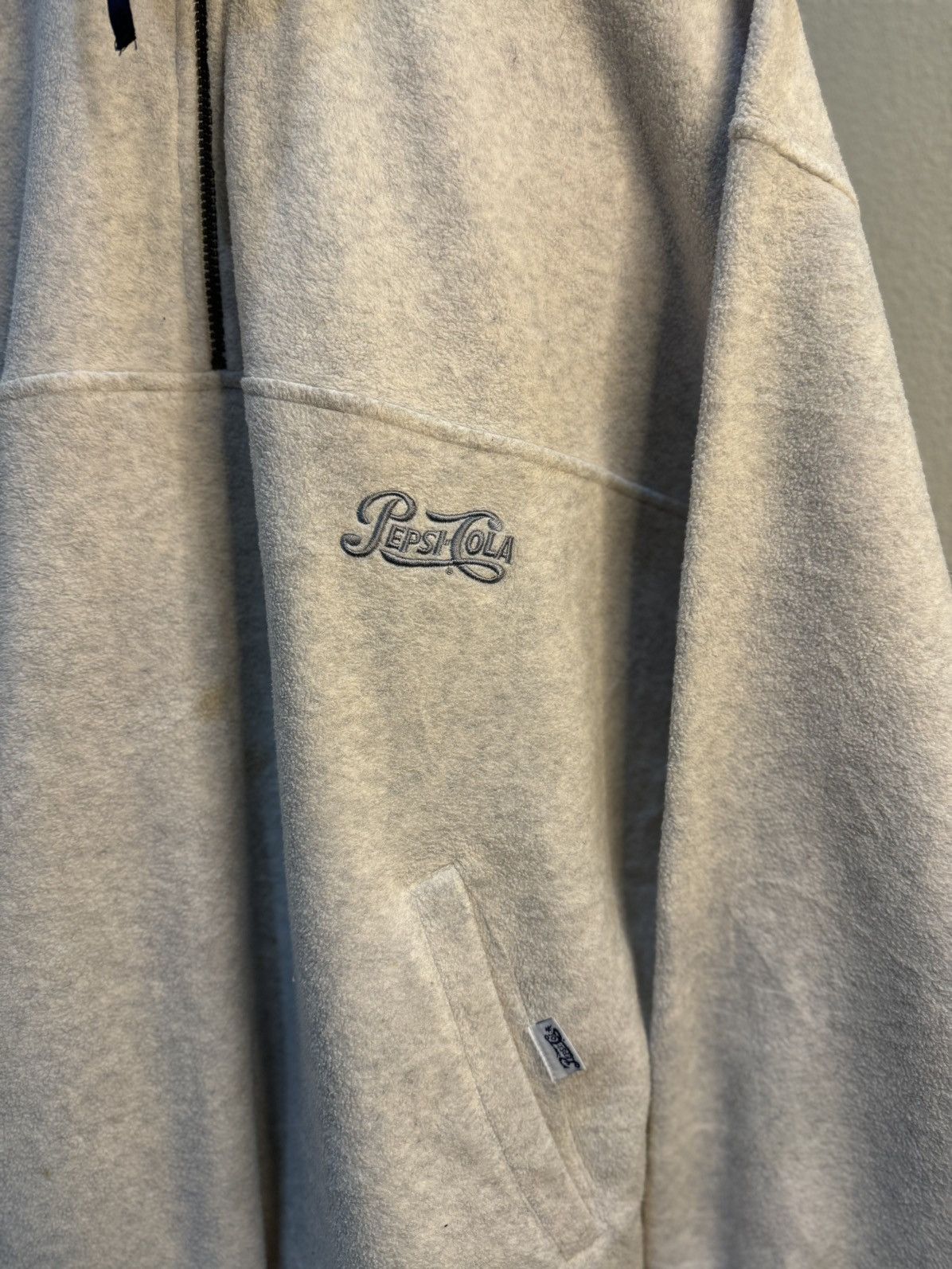 Vintage 🔥VINTAGE 🔥 PepsiCola Fleece Half Zipper Size US L / EU 52-54 / 3 - 4 Thumbnail