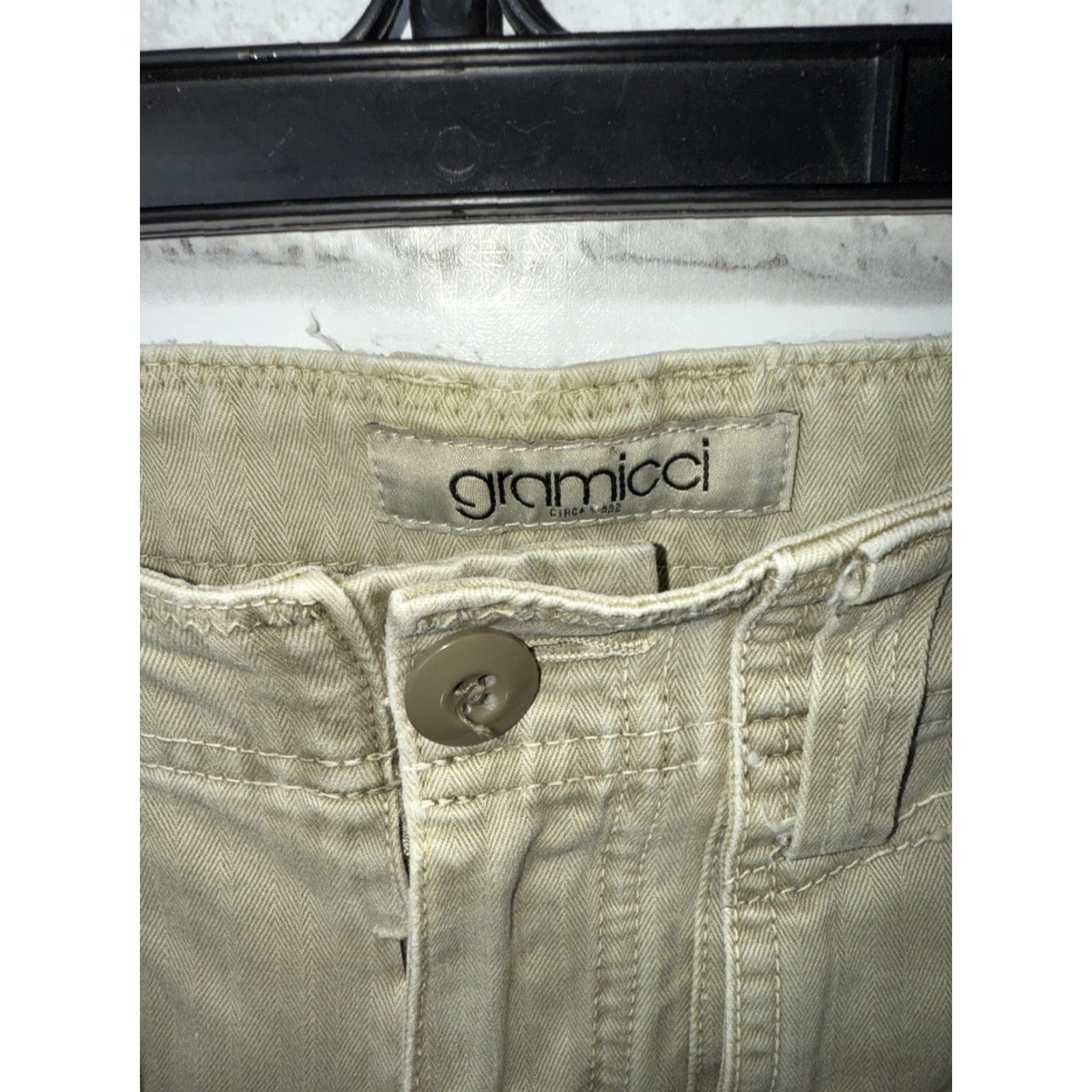 Gramicci Gramicci Pants Women 2 31 Inseam Beige Hiking Casual Womens Size 26" / US 2 / IT 38 - 2 Thumbnail