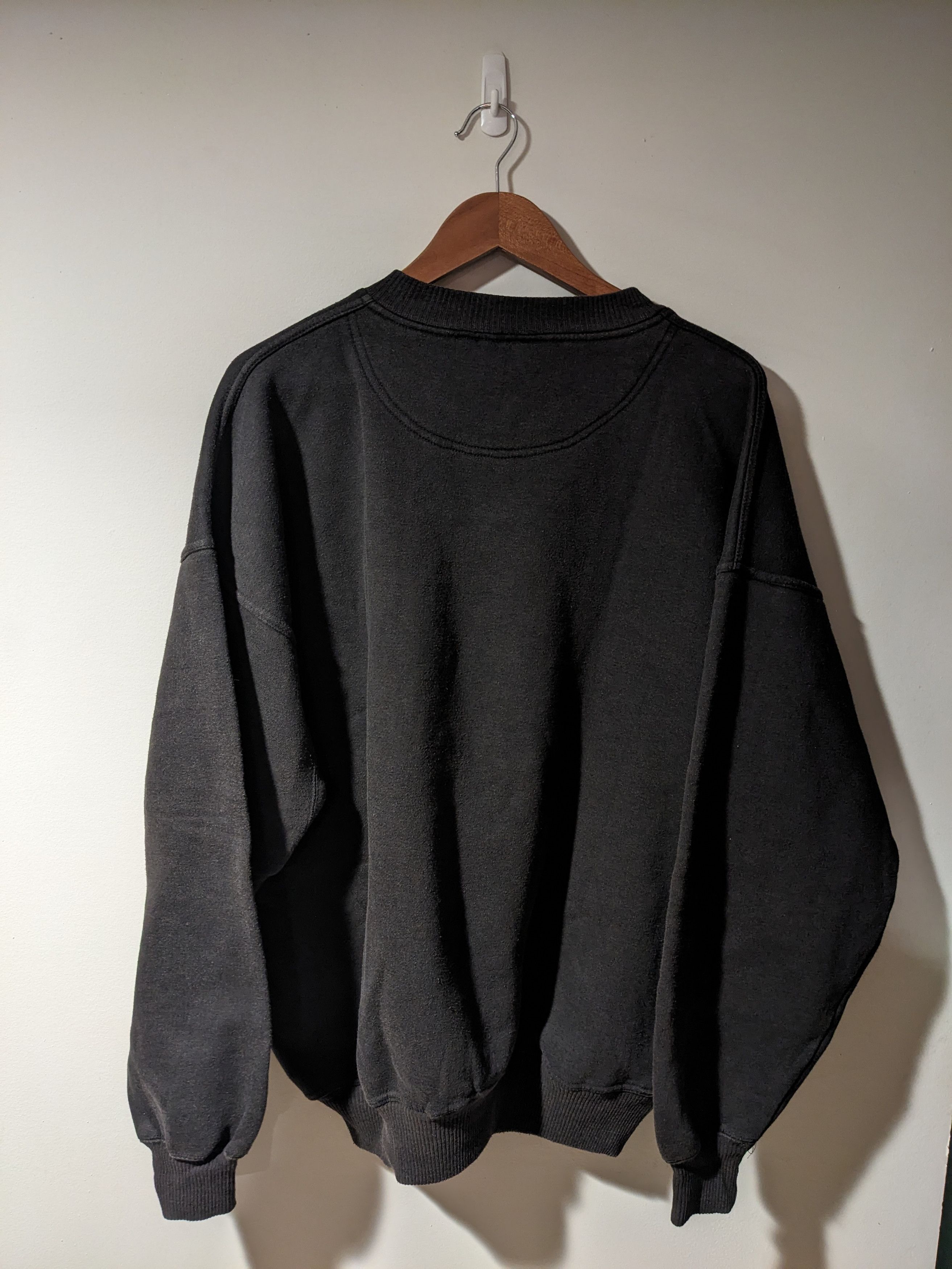 Vintage Vintage 90s The Great Outdoors Wolf Animal Nature Sweatshirt Size US XL / EU 56 / 4 - 6 Thumbnail