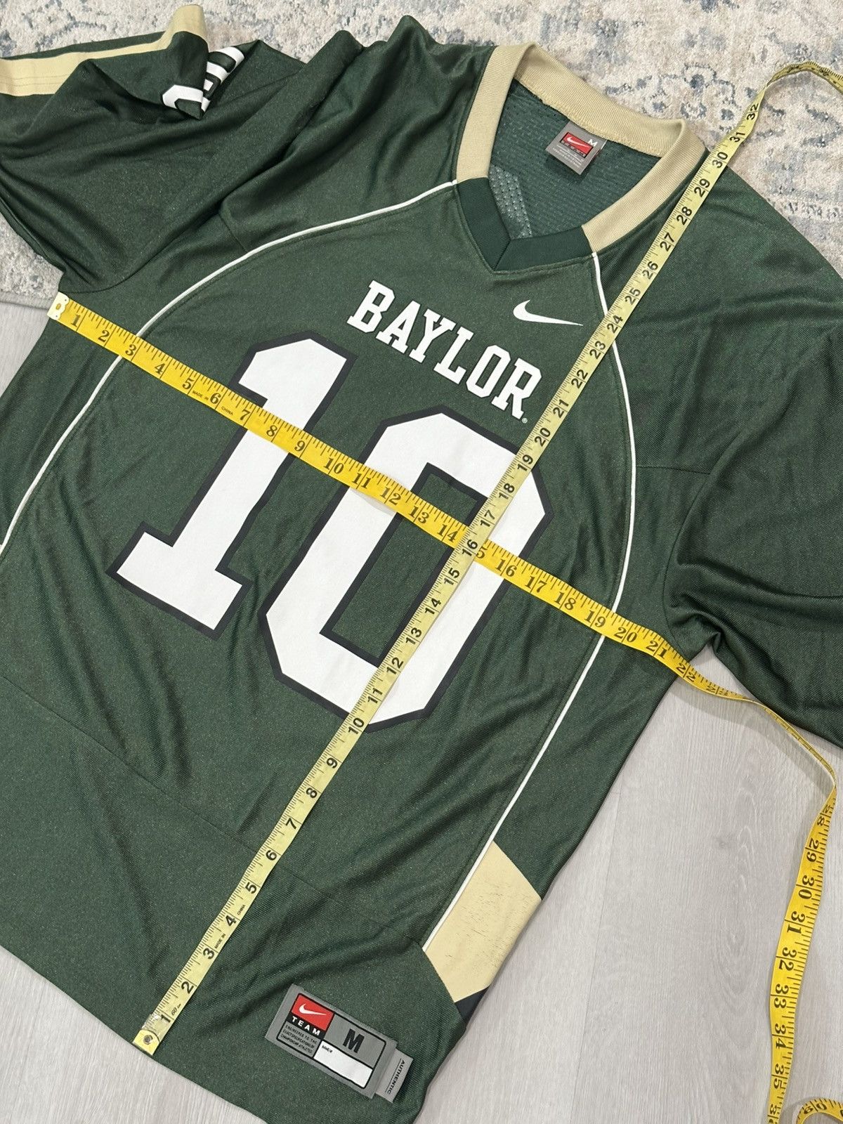 Nike Vintage Baylor Bears 90s Nike Football Jersey Medium #10 Size US M / EU 48-50 / 2 - 8 Thumbnail