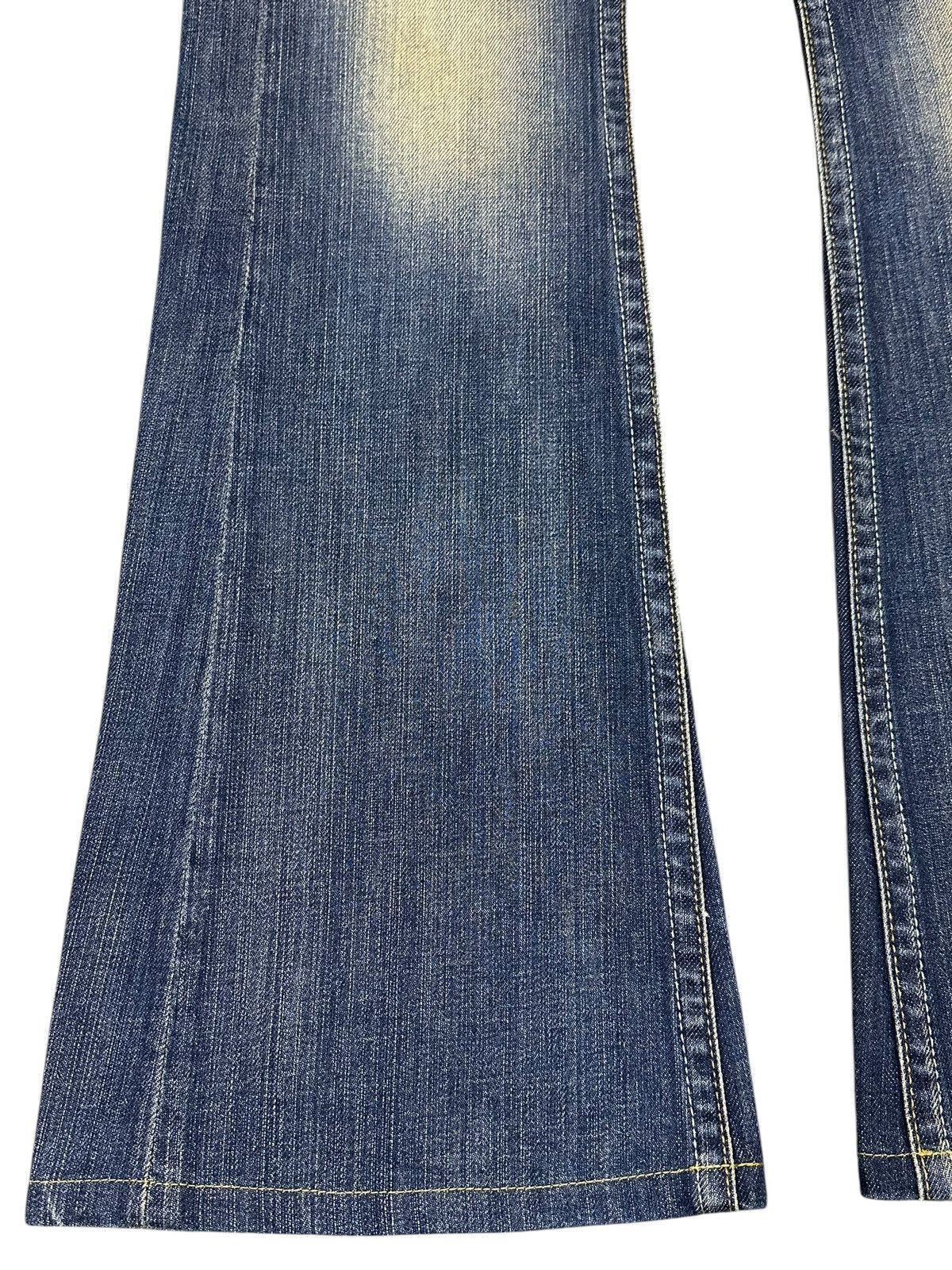 If Six Was Nine Vintage Japanese Brand Faded Wash Bell Bottom Flare Jeans Size US 29 - 7 Thumbnail