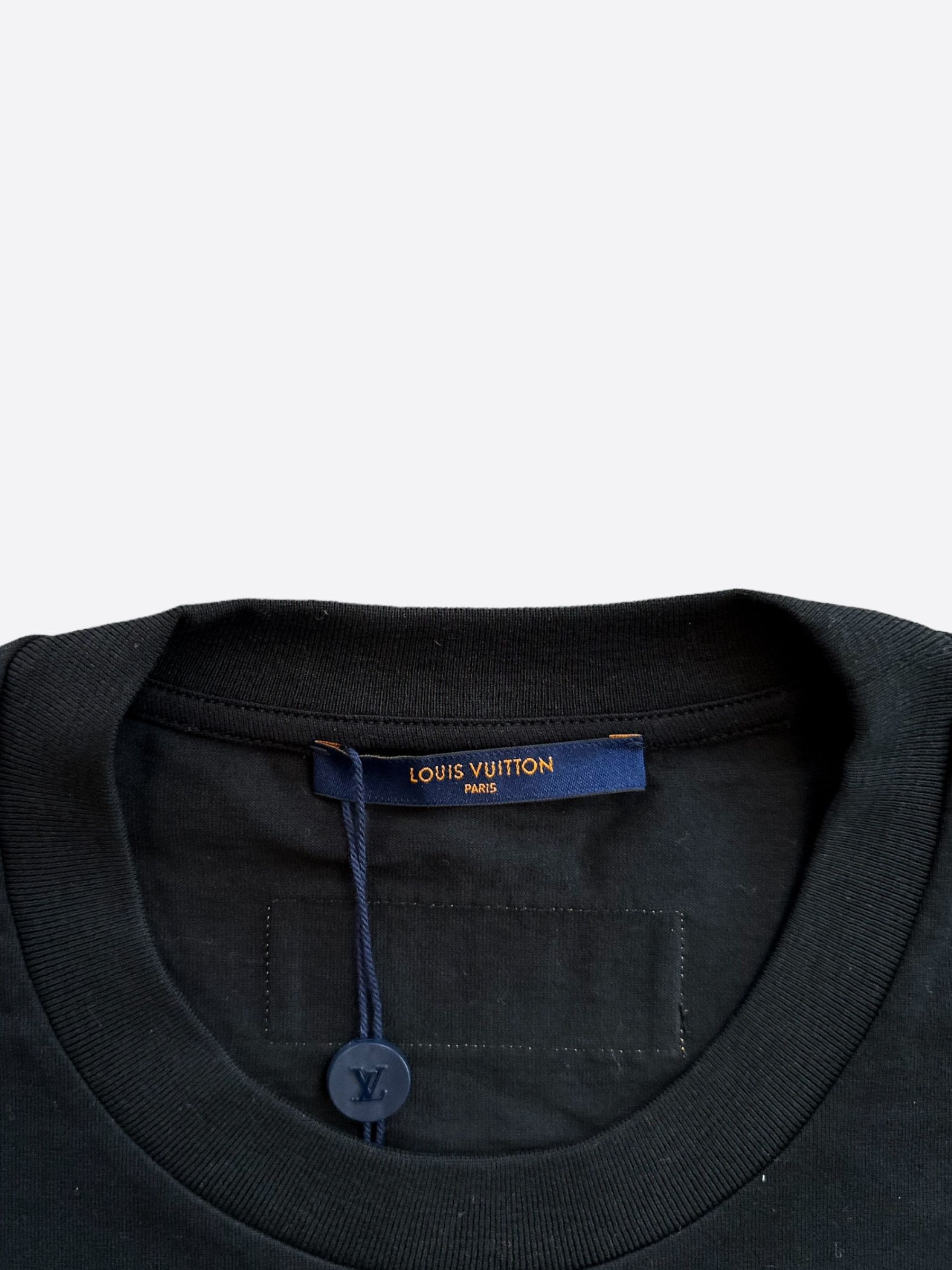 Louis Vuitton Louis Vuitton Black & Green Craftmanship T-Shirt Size US S / EU 44-46 / 1 - 3 Thumbnail
