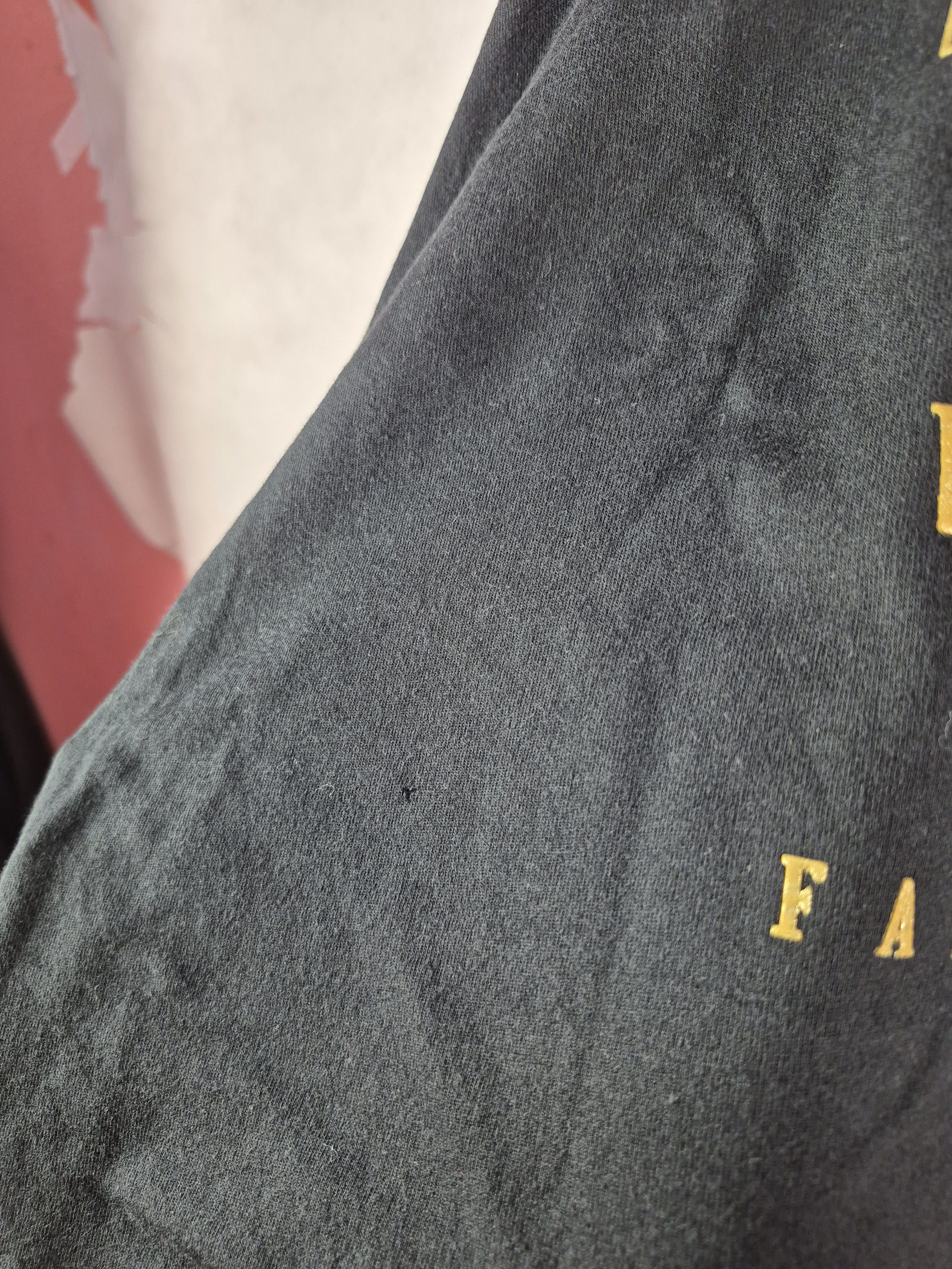 True Religion 🔥 True Religion Metallic Gold Big Logo Tee Size US XXL / EU 58 / 5 - 7 Thumbnail