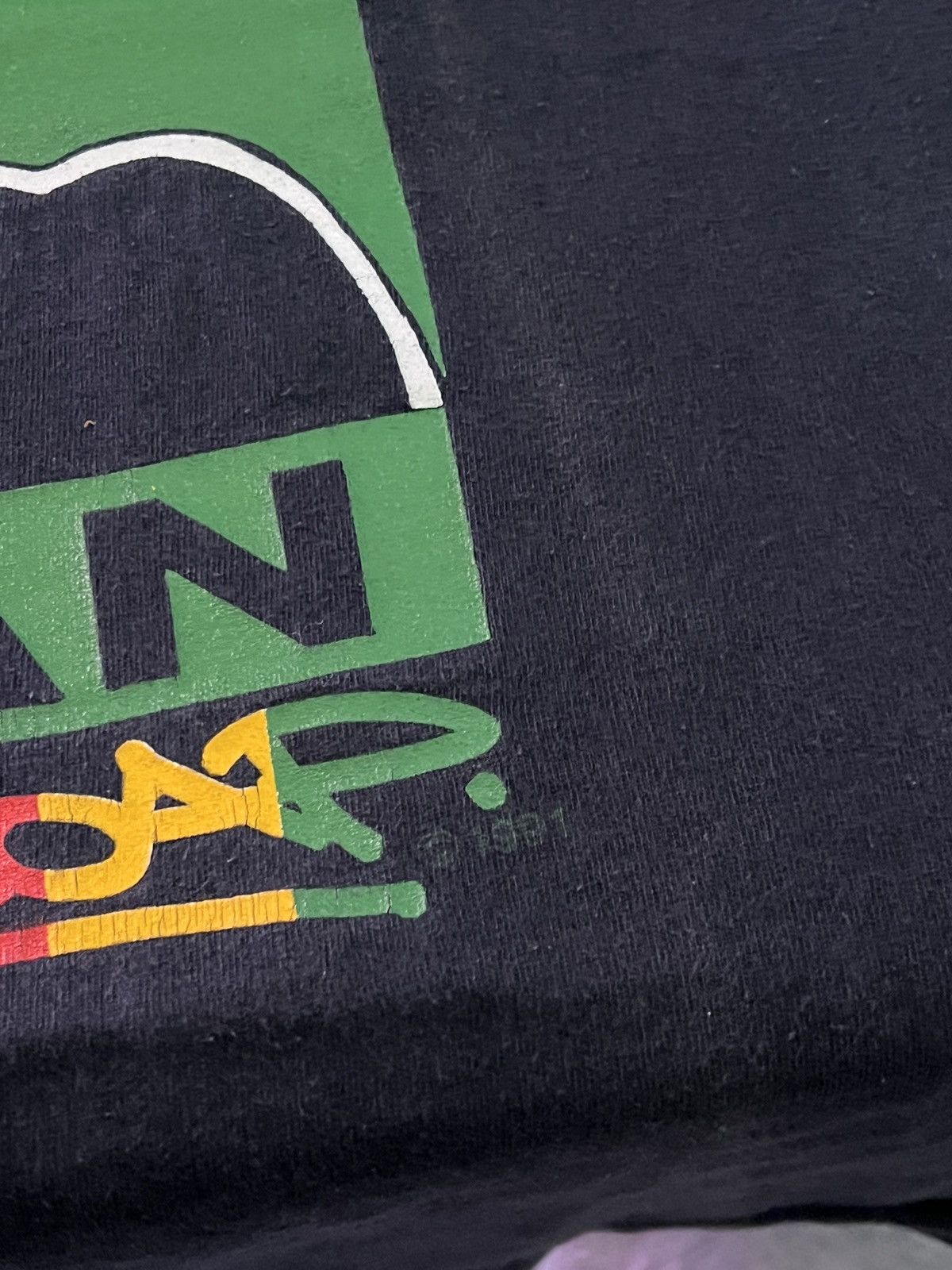 Rap Tees 1991 Soap Woman Reggae Rastaffarian Rapp Style Hip Hop Wear Size US L / EU 52-54 / 3 - 3 Thumbnail