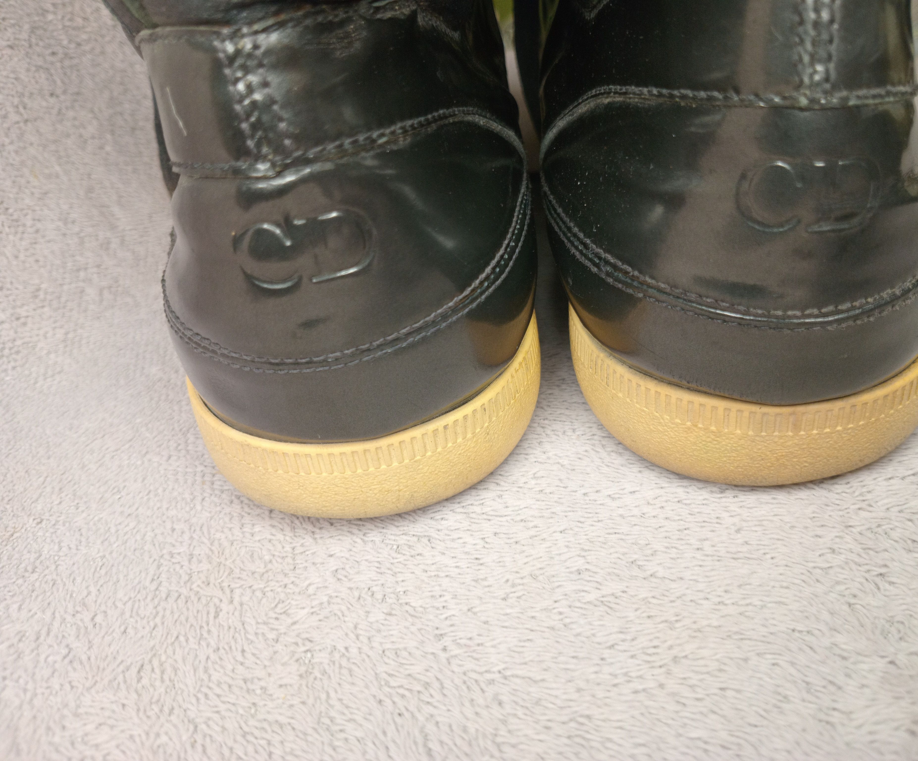 Christian Dior Monsieur Dior Homme Patent leather high trainers Size US 7.5 / EU 40-41 - 13 Thumbnail