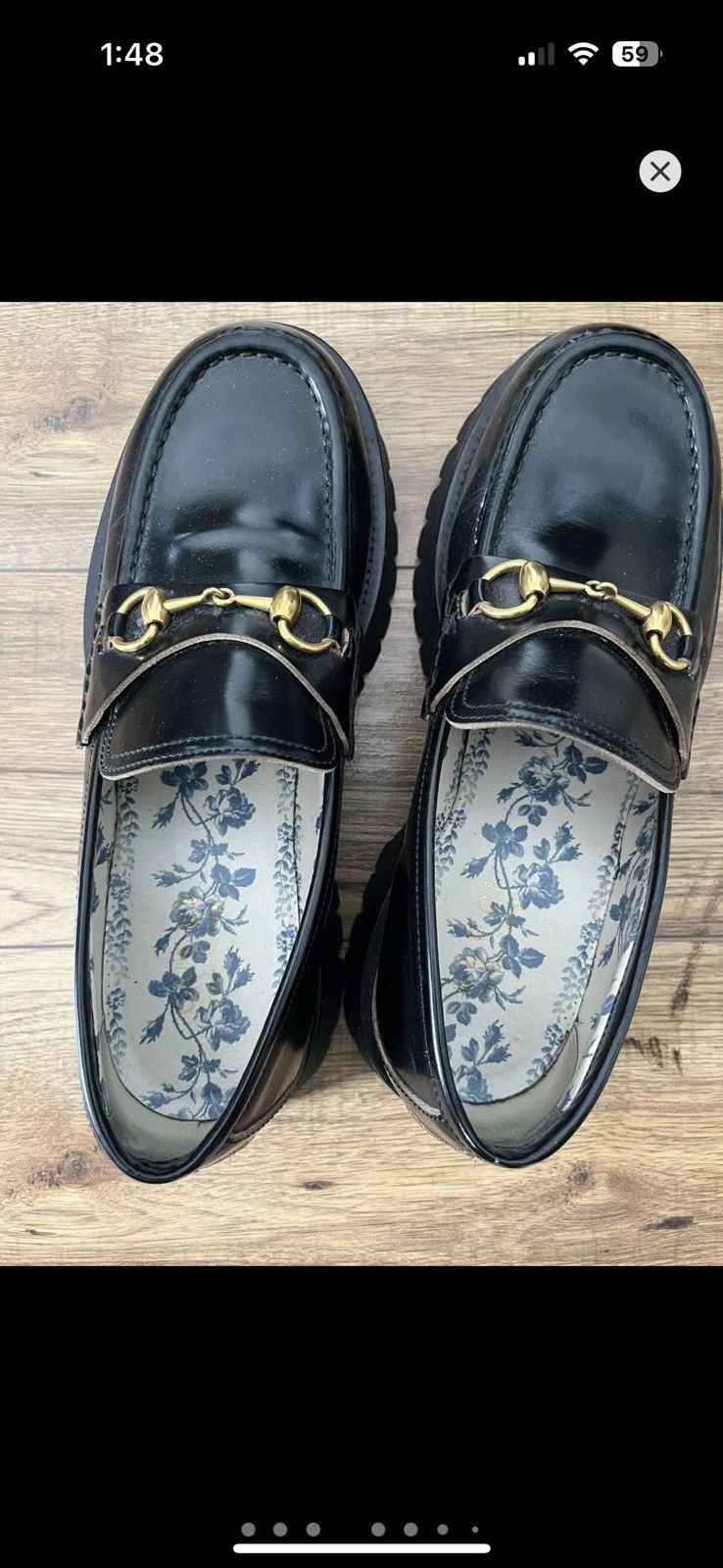 Gucci Gucci black leather horsebit loafers Size US 9.5 / EU 42-43 - 4 Thumbnail