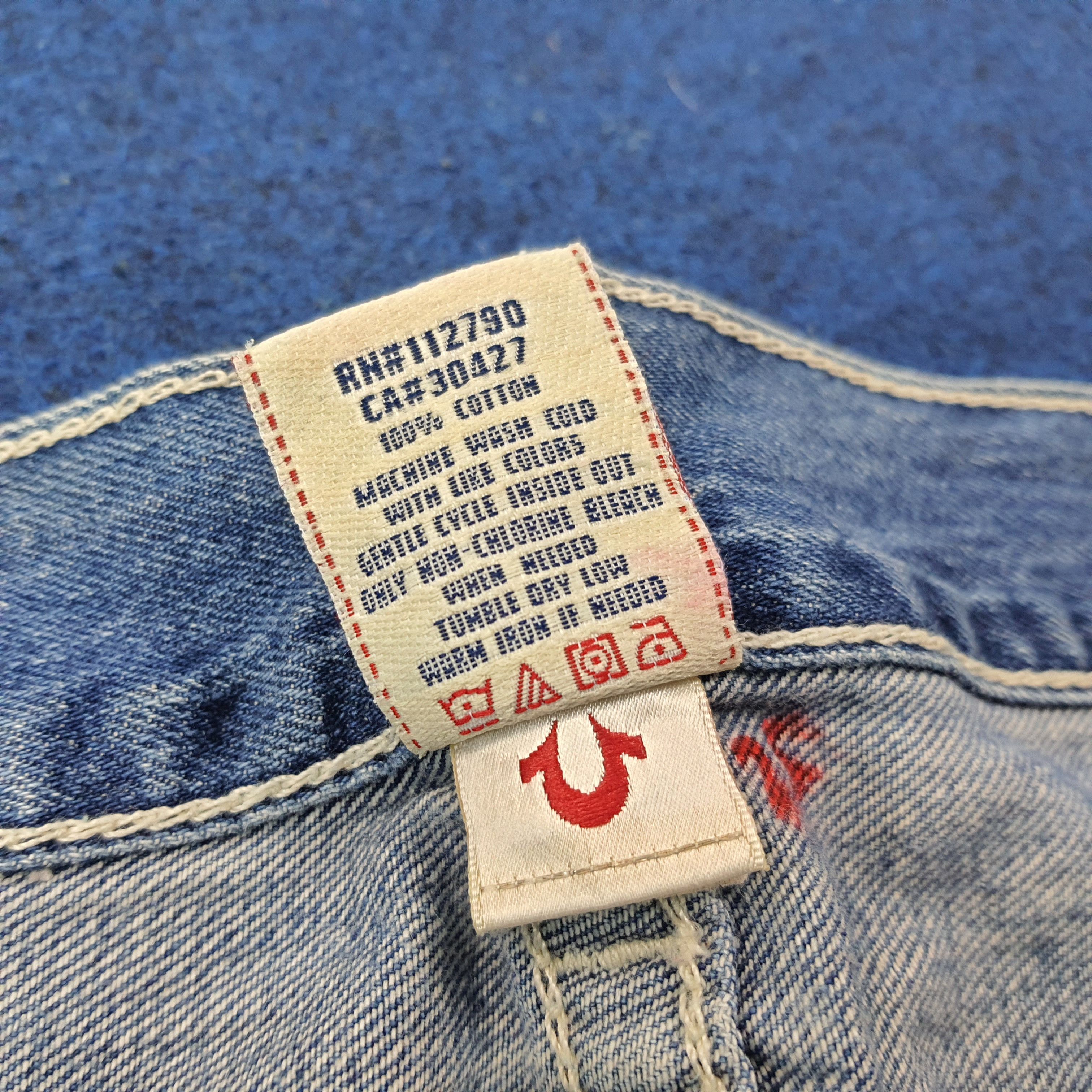 True Religion Vintage True Religion Jeans C258N23 Size US 33 - 8 Thumbnail