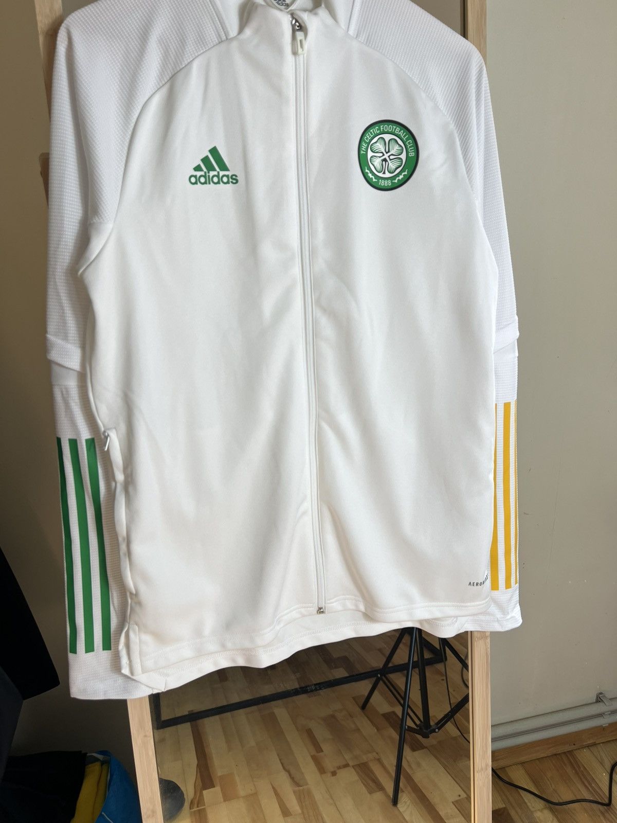 Adidas Adidas Celtic Glasgow Training Track Zip Jacket Y2K Soccer Size US M / EU 48-50 / 2 - 3 Thumbnail