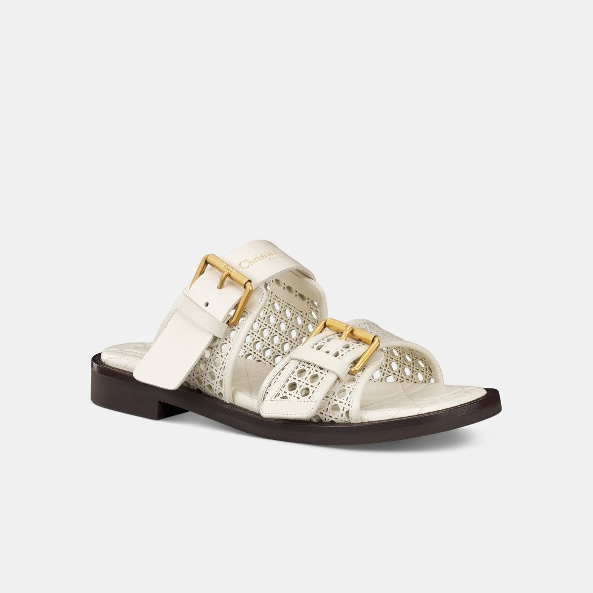 Dior o1w1db10326 D-Avenue Slide in White Size US 5 / IT 35 - 2 Thumbnail