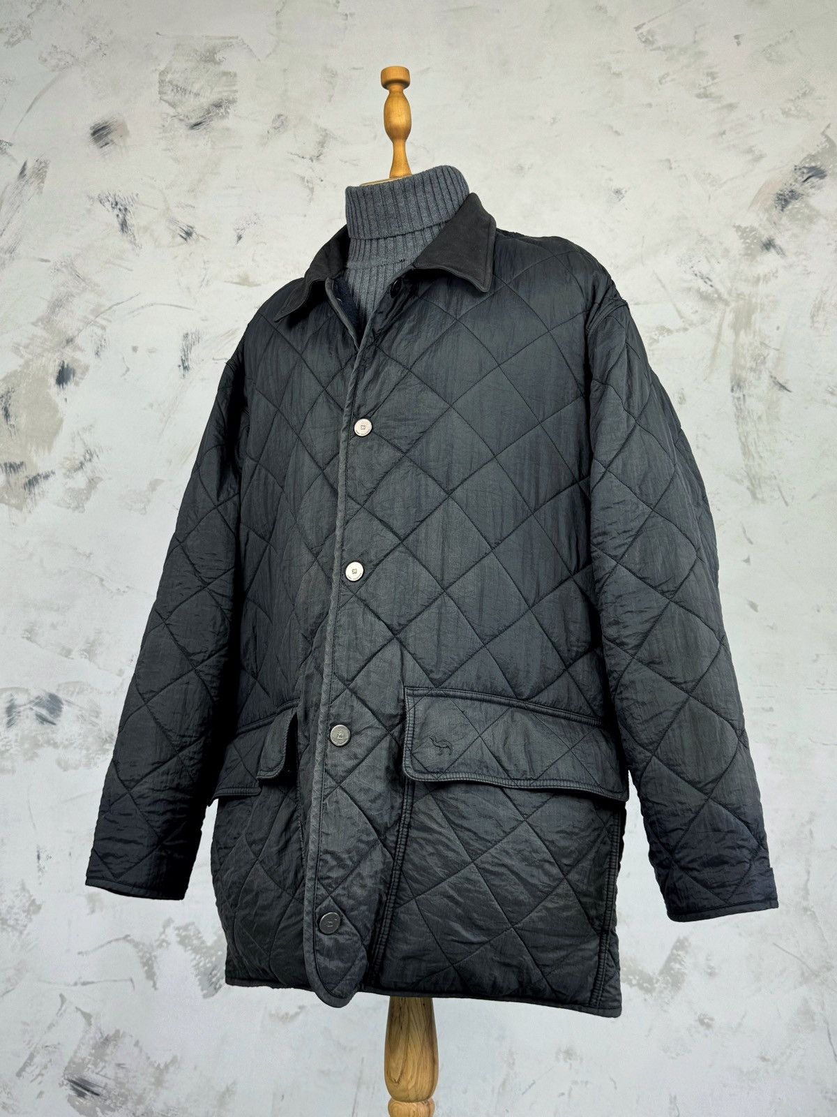 Camel Vintage Camel Quilted Jacket Size 54 XL - XXL Size US XL / EU 56 / 4 - 1 Thumbnail