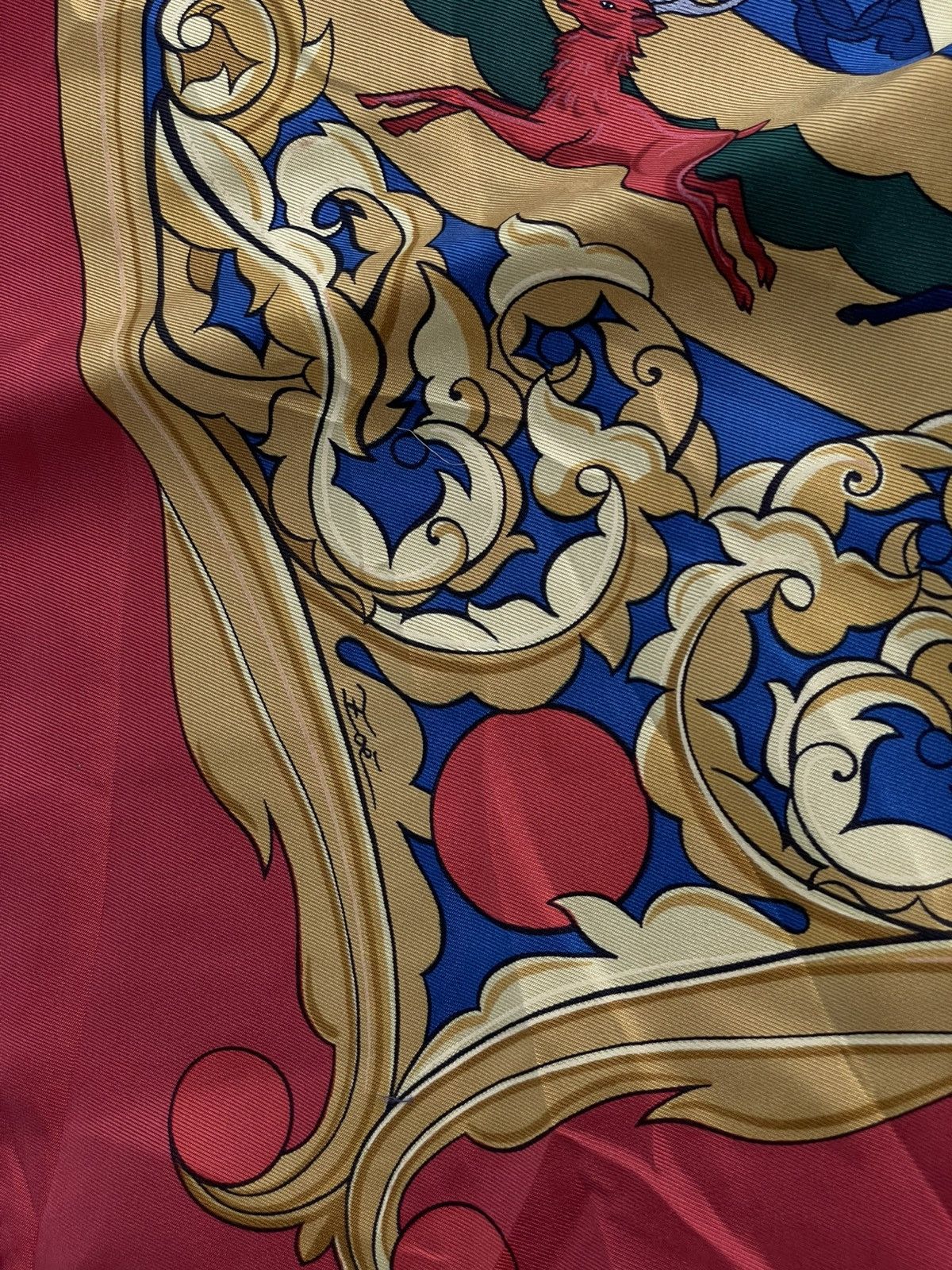 Hermes Hermès 90 | Silk Scarf Size ONE SIZE - 5 Thumbnail