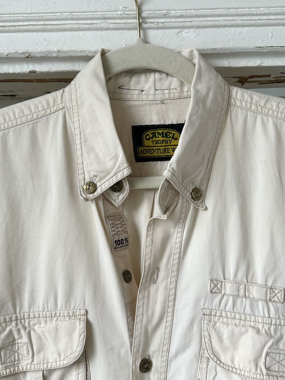 Camel Vintage Camel 1000 Miles Short Sleeve Shirt Size US L / EU 52-54 / 3 - 5 Thumbnail