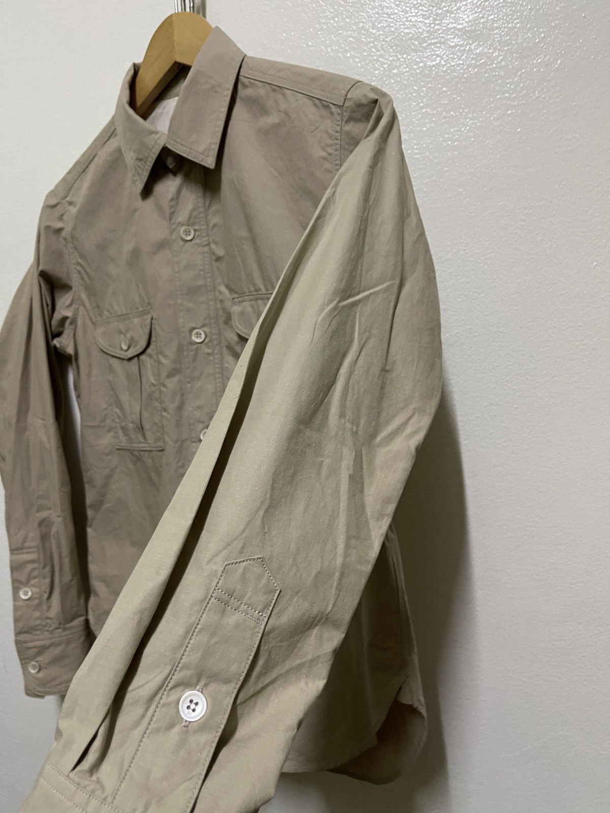 45rpm × Japanese Brand 45rpm Shirt Button Up Long Sleeve Size M / US 6-8 / IT 42-44 - 8 Thumbnail