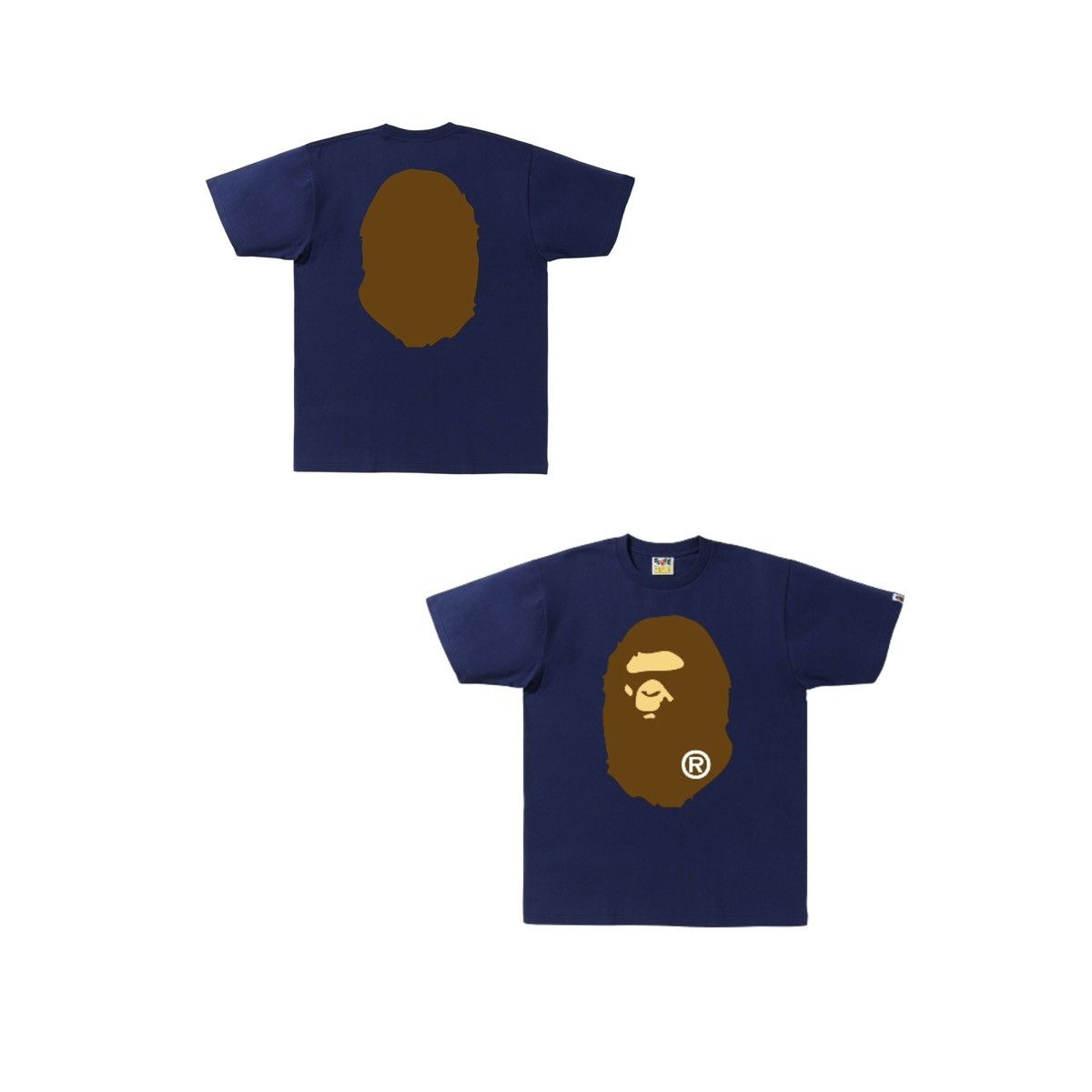 Bape SALE🔥BAPE Big Ape Head Tee Navy Size US S / EU 44-46 / 1 - 1 Thumbnail