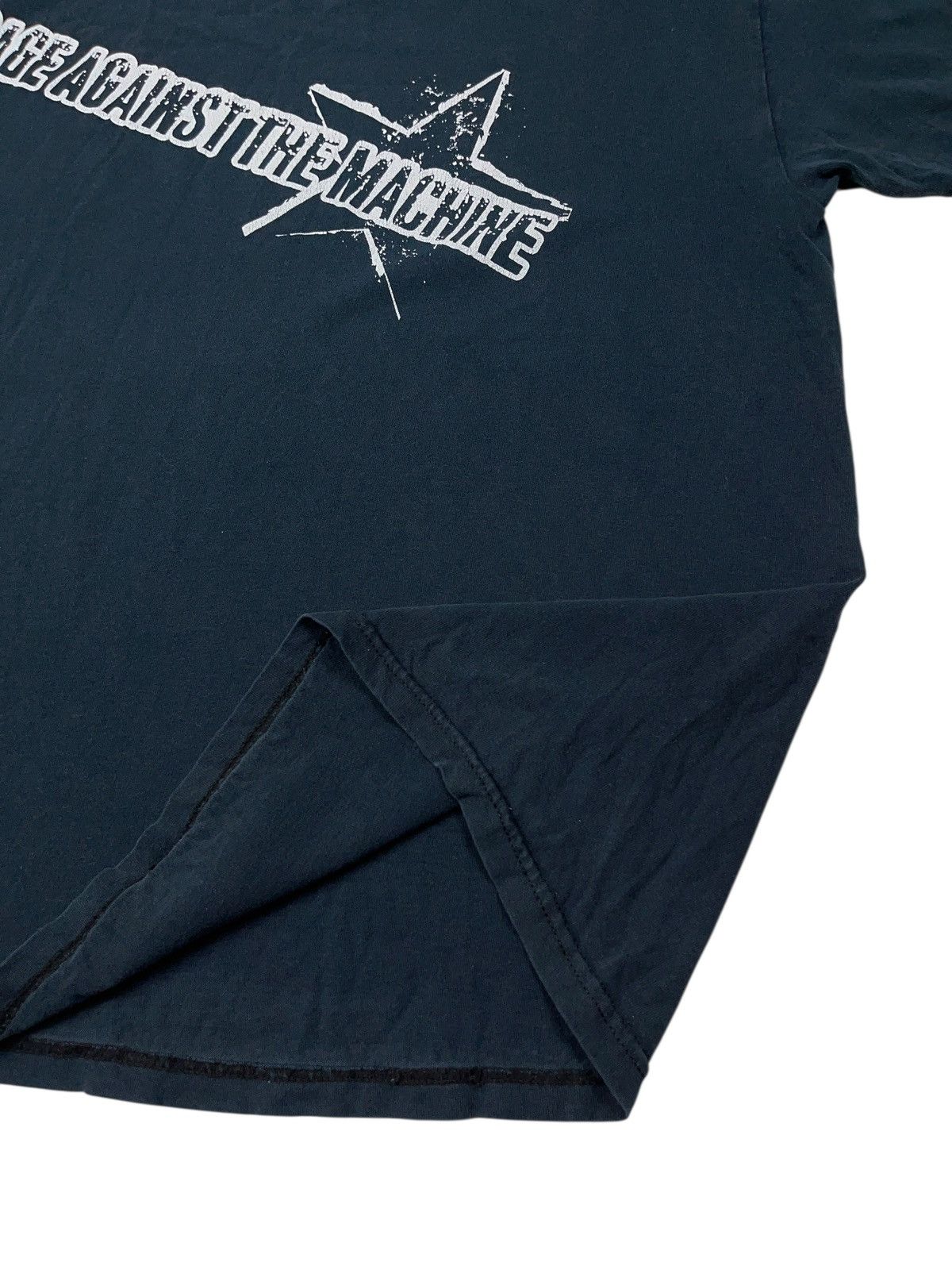 Band Tees Vintage 00s Rage Against The Machine Front Logo Band T-shirt Size US XL / EU 56 / 4 - 2 Thumbnail