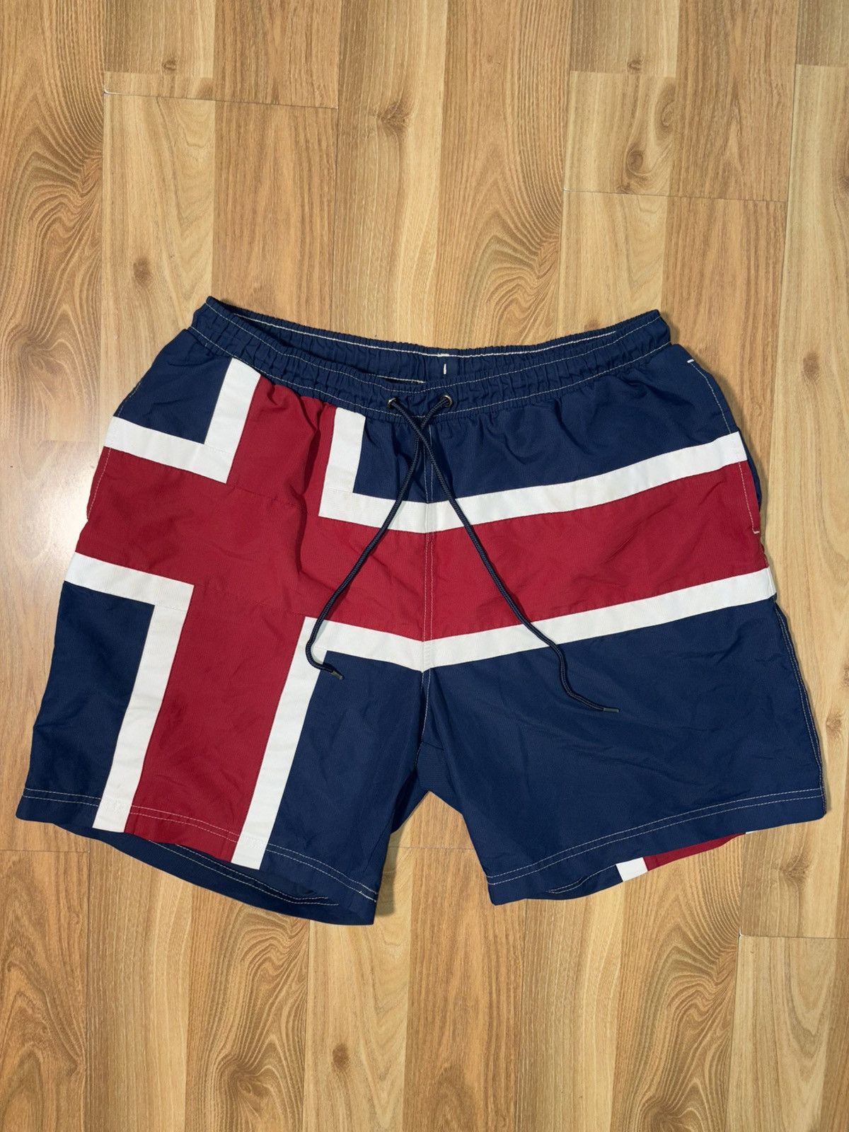 Japanese Brand Y2K style England flag streetwear shorts Size US 30 / EU 46 - 1 Thumbnail