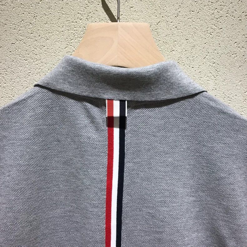 Thom Browne Thom Browne Turned-up polo shirt Size US M / EU 48-50 / 2 - 5 Thumbnail