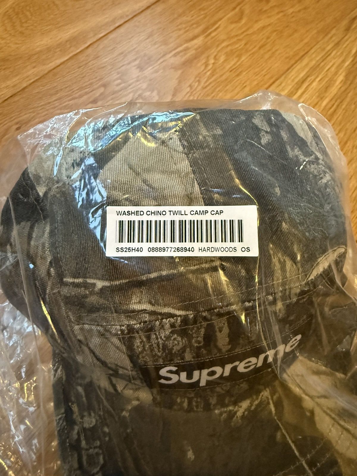 Supreme Supreme Washed Chino Twill Camp Cap Realtree Hardwoods Camo Size ONE SIZE - 3 Thumbnail