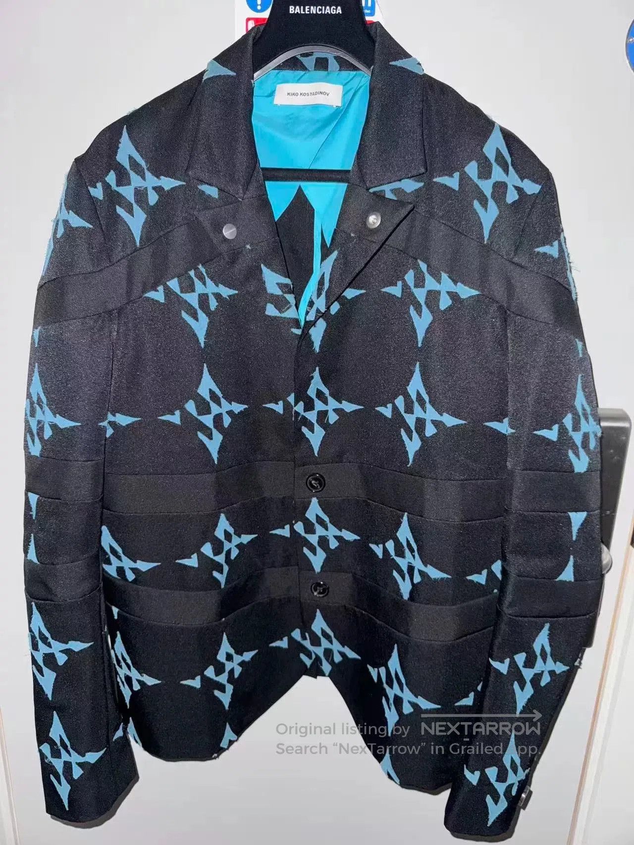 ジャケット・アウター kiko kostadinov TULCEA COAT Kiko Kostadinov Kiko Kostadinov Blue Tulcea Jacket | Grailed