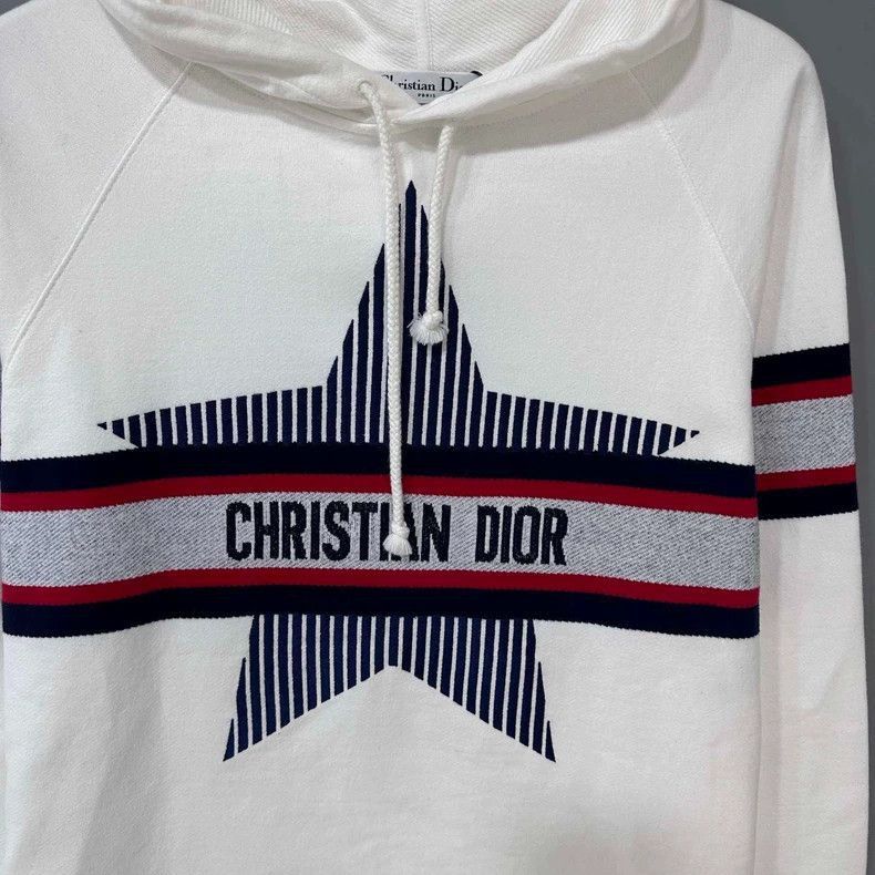 Dior Dior Star Logo Hoodie Sweatshirt-2505 Size L / US 10 / IT 46 - 3 Thumbnail