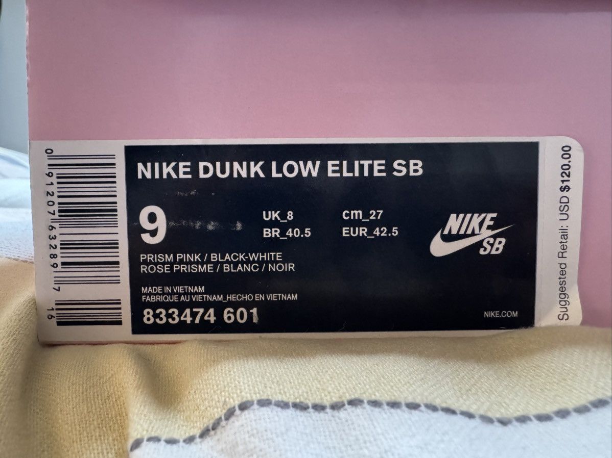 Nike SB Nike Dunk Low Elite SB “Pink Box” 2016 Size US 9 / EU 42 - 9 Thumbnail