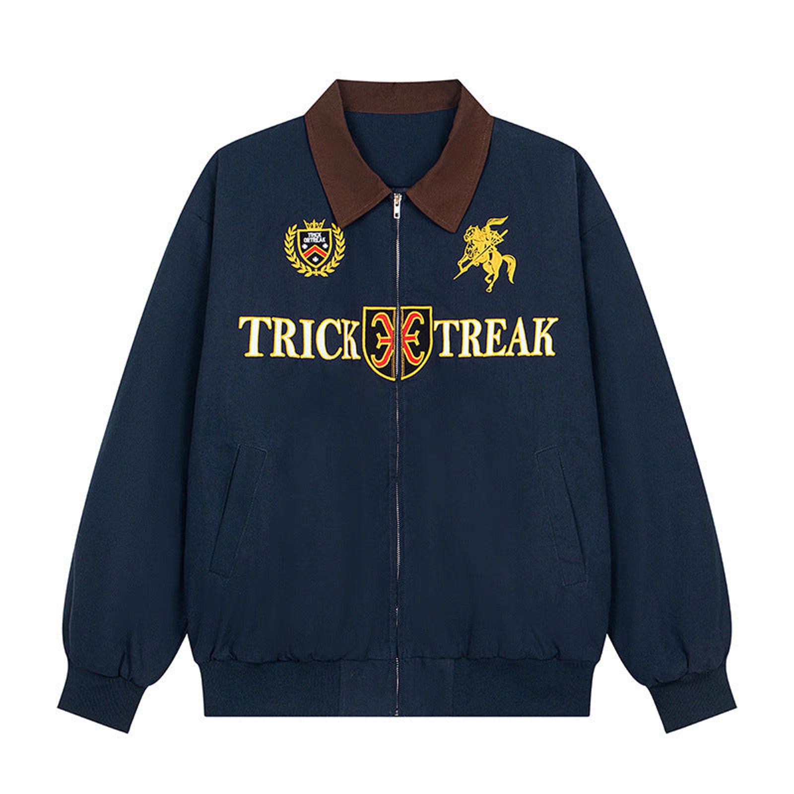 Other Gold-Embroidered Crest Varsity Bomber |Equestrian Jacket Size US M / EU 48-50 / 2 - 2 Thumbnail
