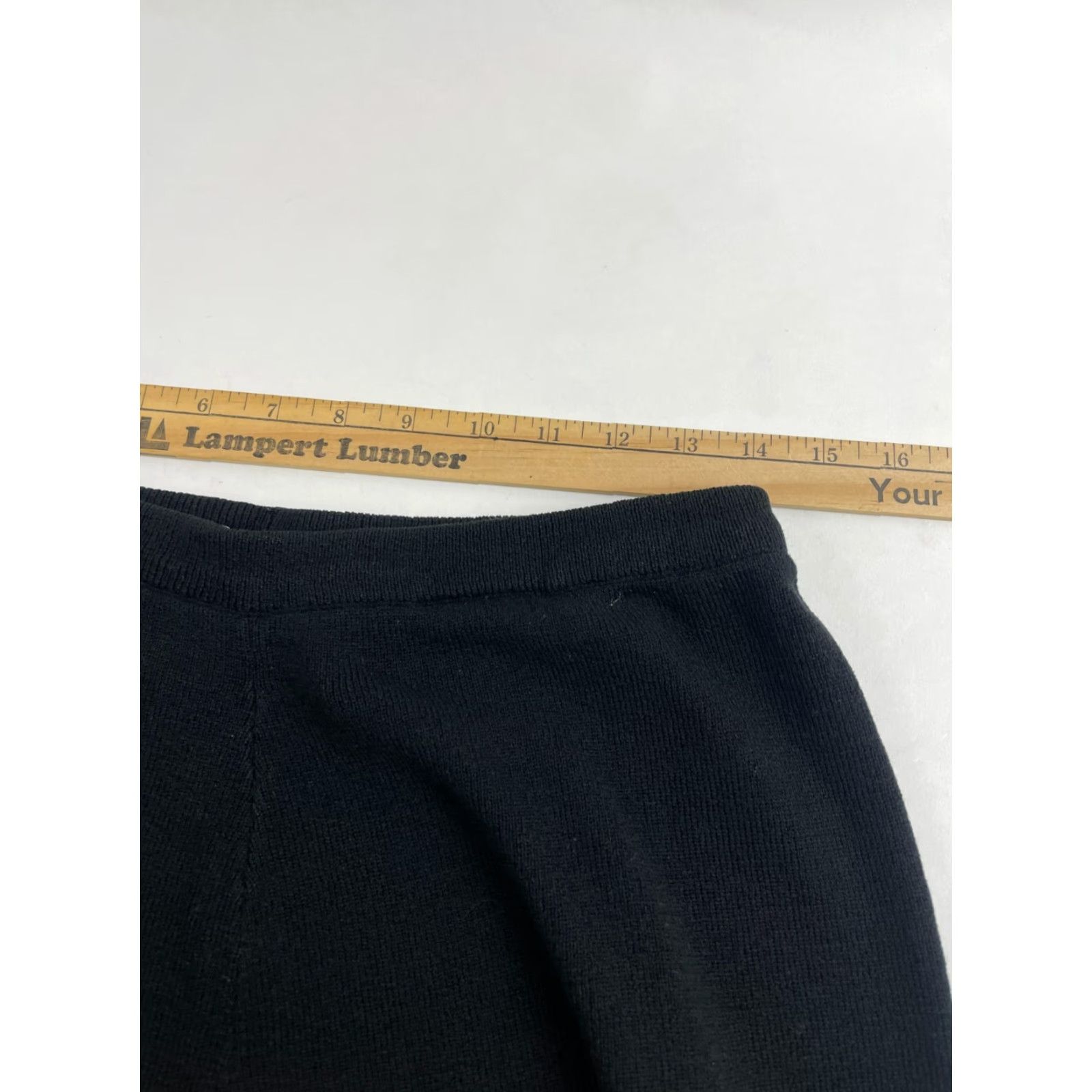 George George Pants Women's Large Black Pull On Dress Pants High Rise Size L / US 10 / IT 46 - 4 Thumbnail