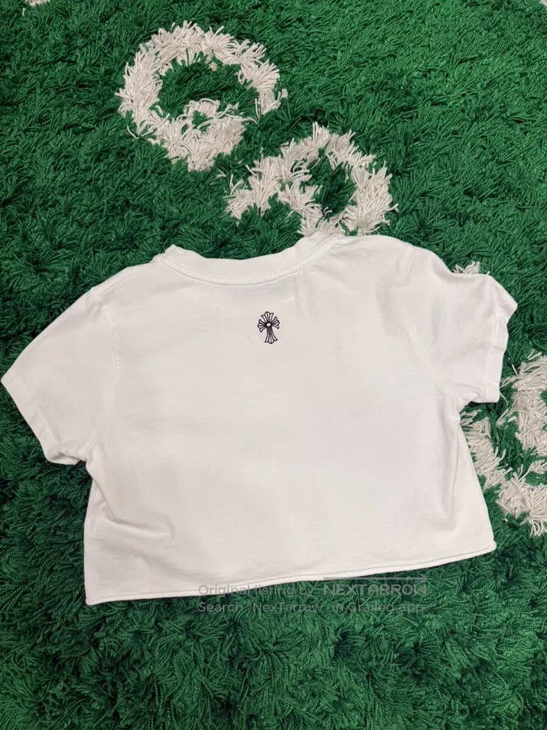 Chrome Hearts CHROME HEARTS Size M White embroidered short tee Size US M / EU 48-50 / 2 - 4 Thumbnail