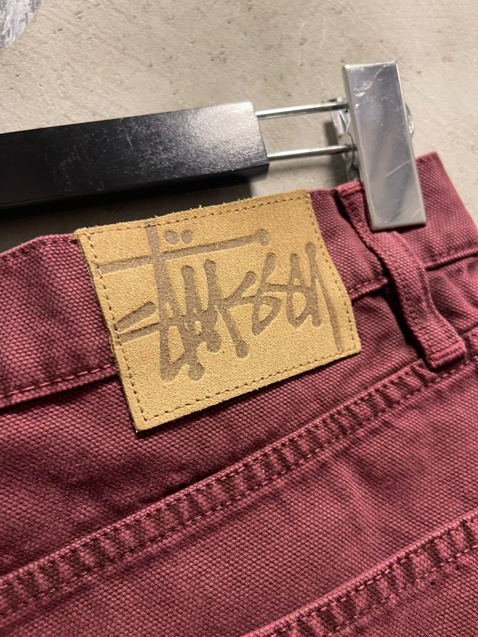 Stussy Stussy Big Ol Jean Shorts Red Size US 32 / EU 48 - 4 Thumbnail