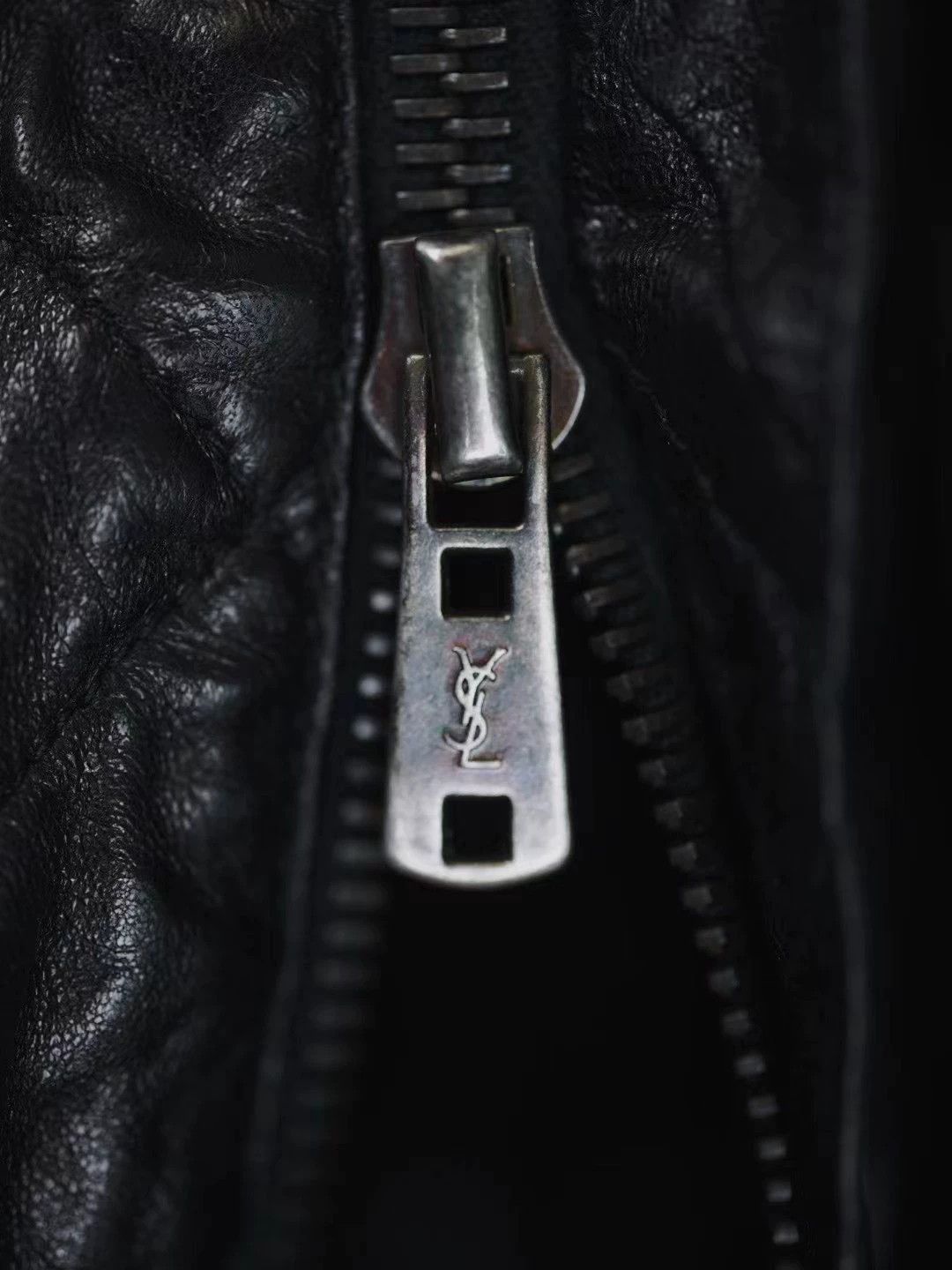 Yves Saint Laurent YSL Rive Gauche Quilted Leather Bodycon Skirt 40 Size 27" / US 4 / IT 40 - 5 Thumbnail