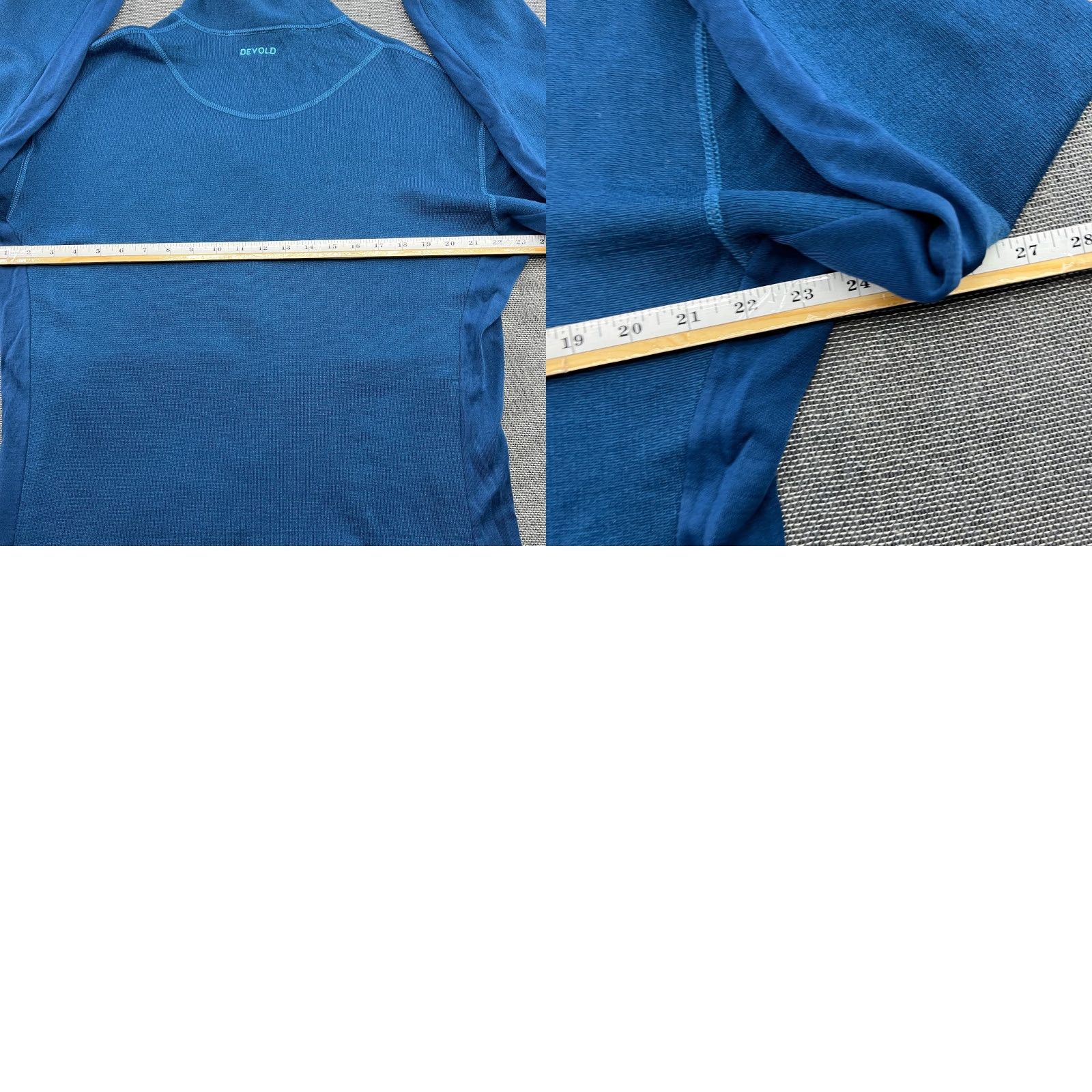 Vintage Devold Merino Wool Jacket Mens Large Blue Full Zip Outdoor Hiking Indoor Casual Workwear Regular Size US L / EU 52-54 / 3 - 8 Thumbnail